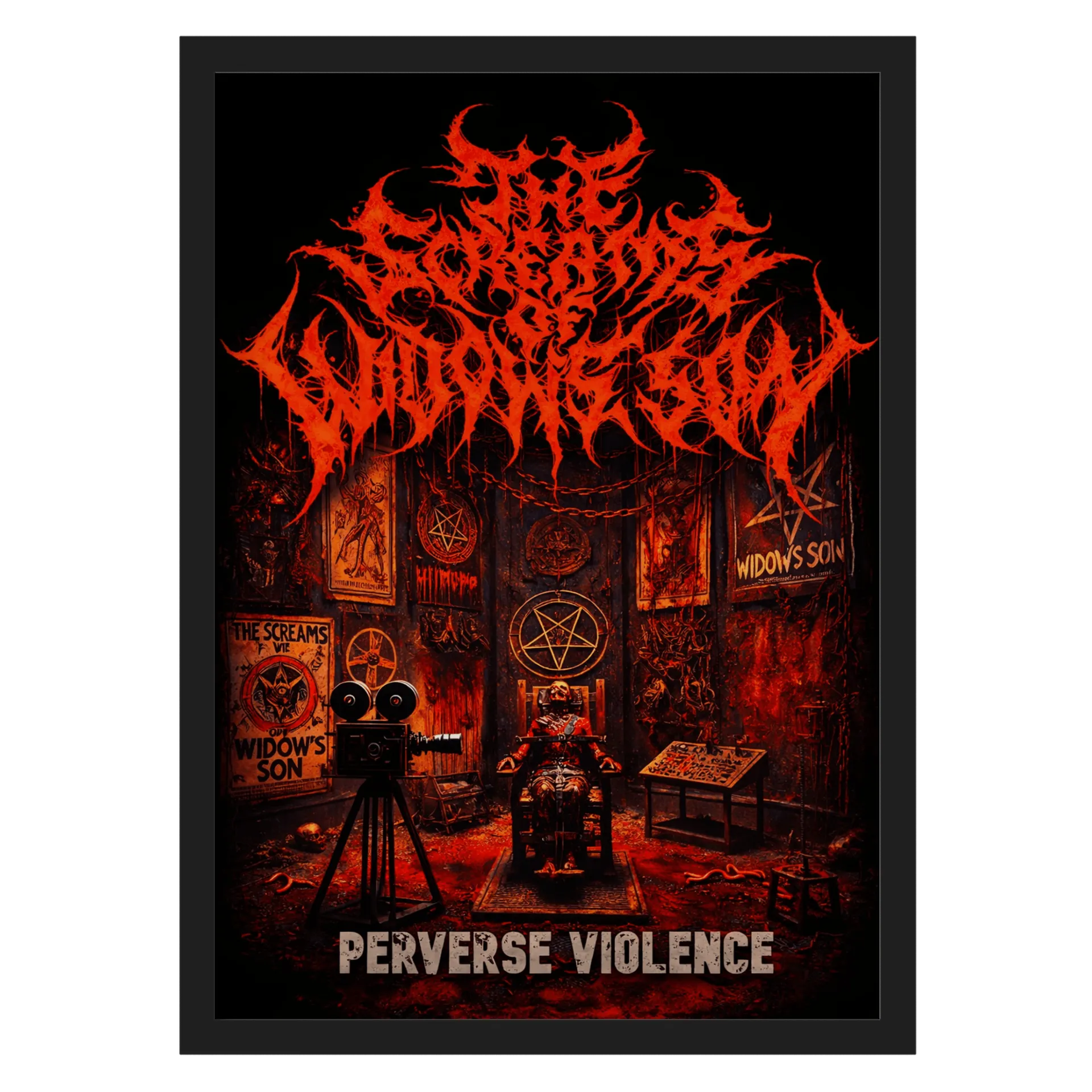 Quadro A3 Perverse violence de Soundstab