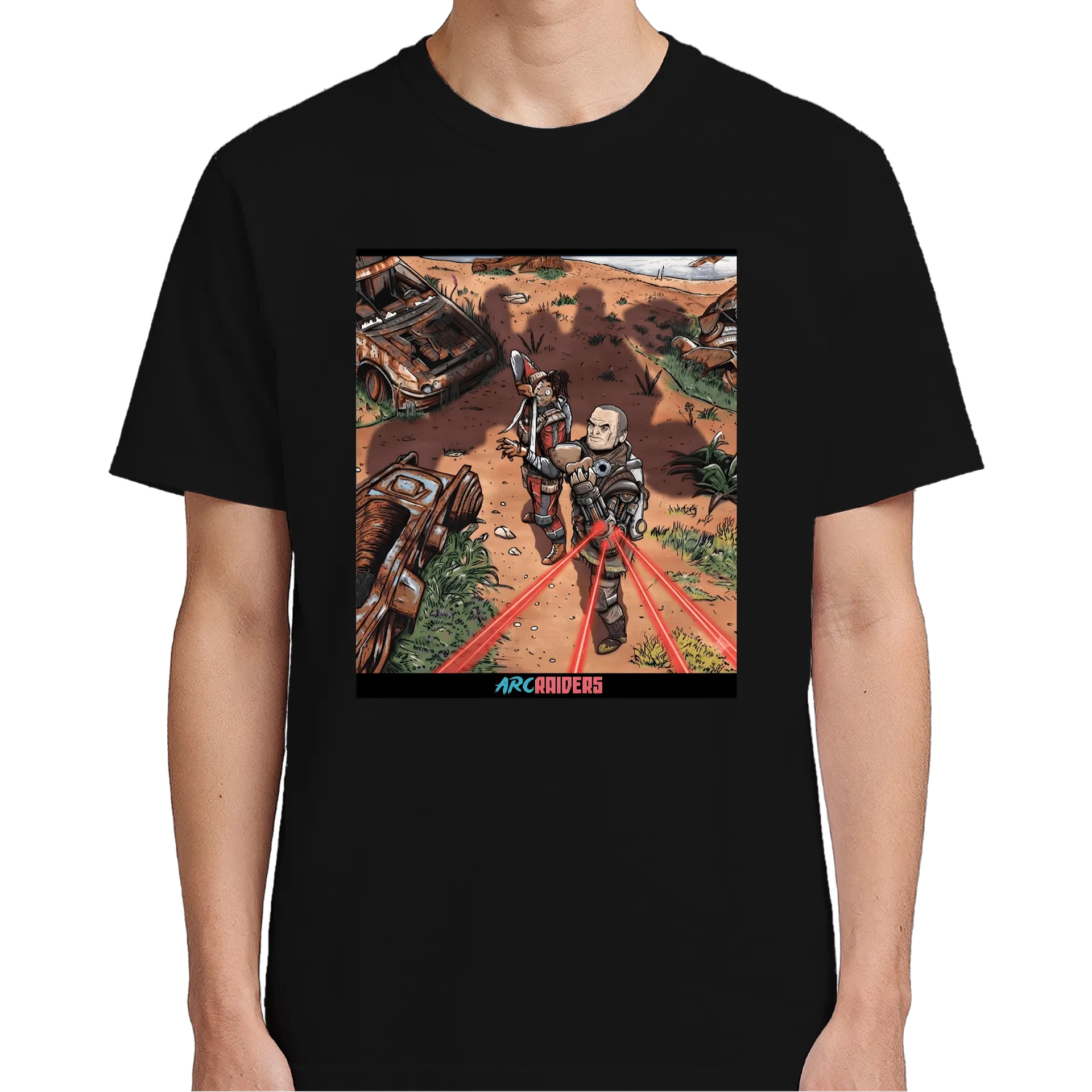 Camiseta Arc Raiders Fireworks - Imagem 4