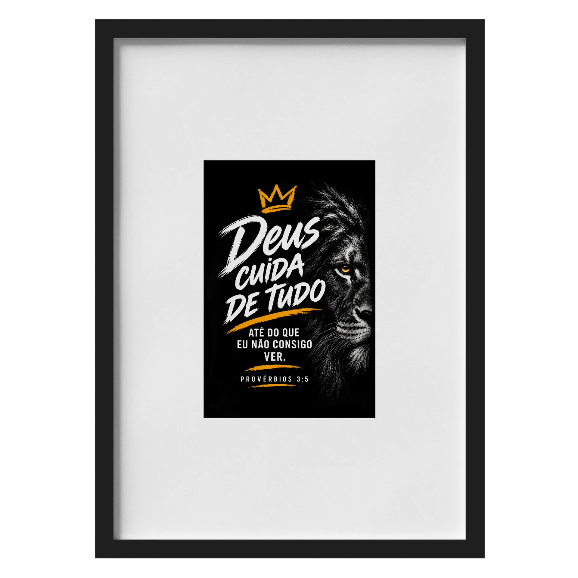 Quadro A3 personalizado Com Vidro - Imagem 1