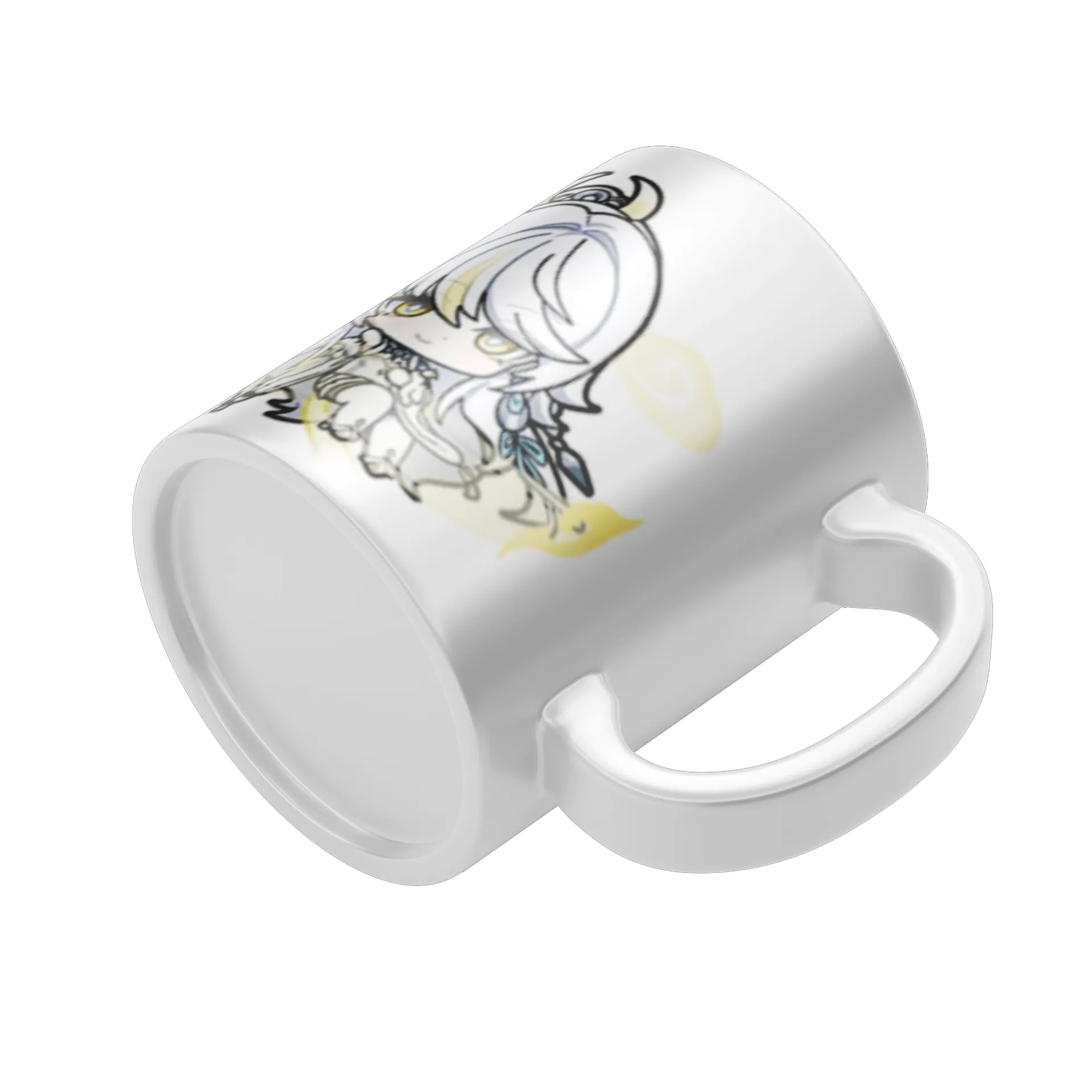Caneca Porcelana Personagem Zibai  325ml - Imagem 4