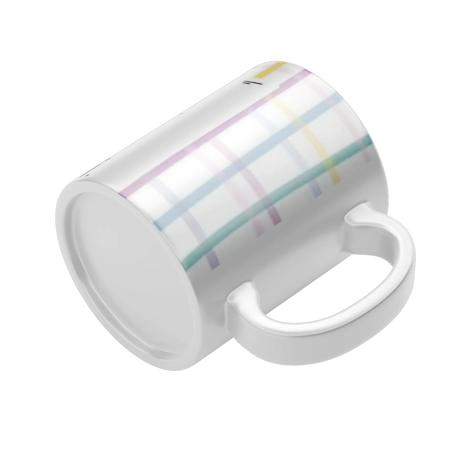 Caneca Porcelana Gato Preto Frase Tô Nem Aí 325ml - Imagem 4