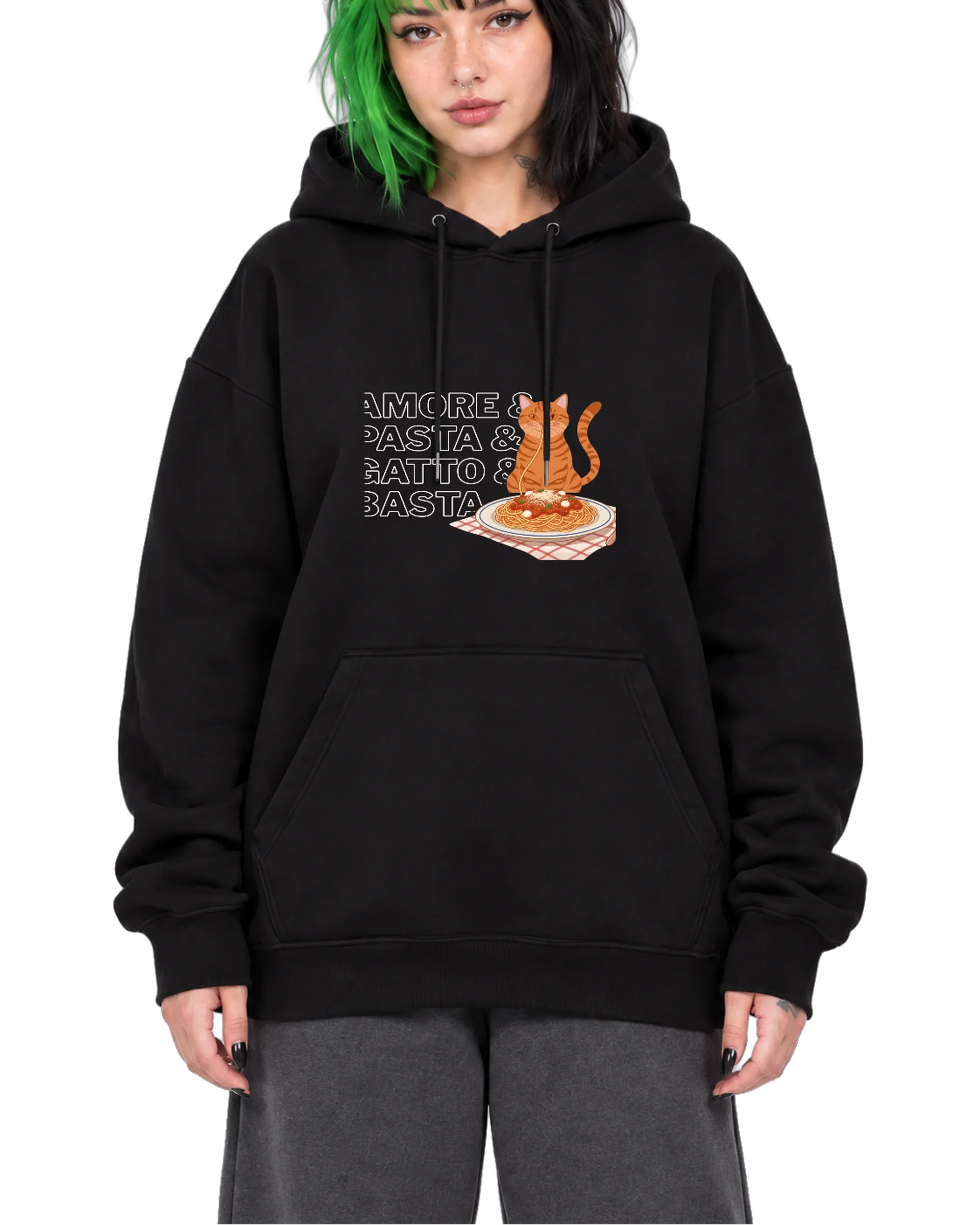 Blusa de moletom personalizada de Um Gato Pitiko — imagem 1 de 6