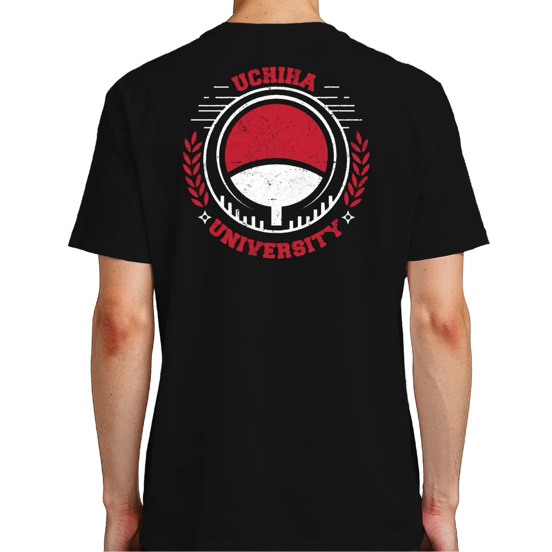 Camiseta Uchiha University Estampa Tipográfica 100% Algodão - Imagem 7