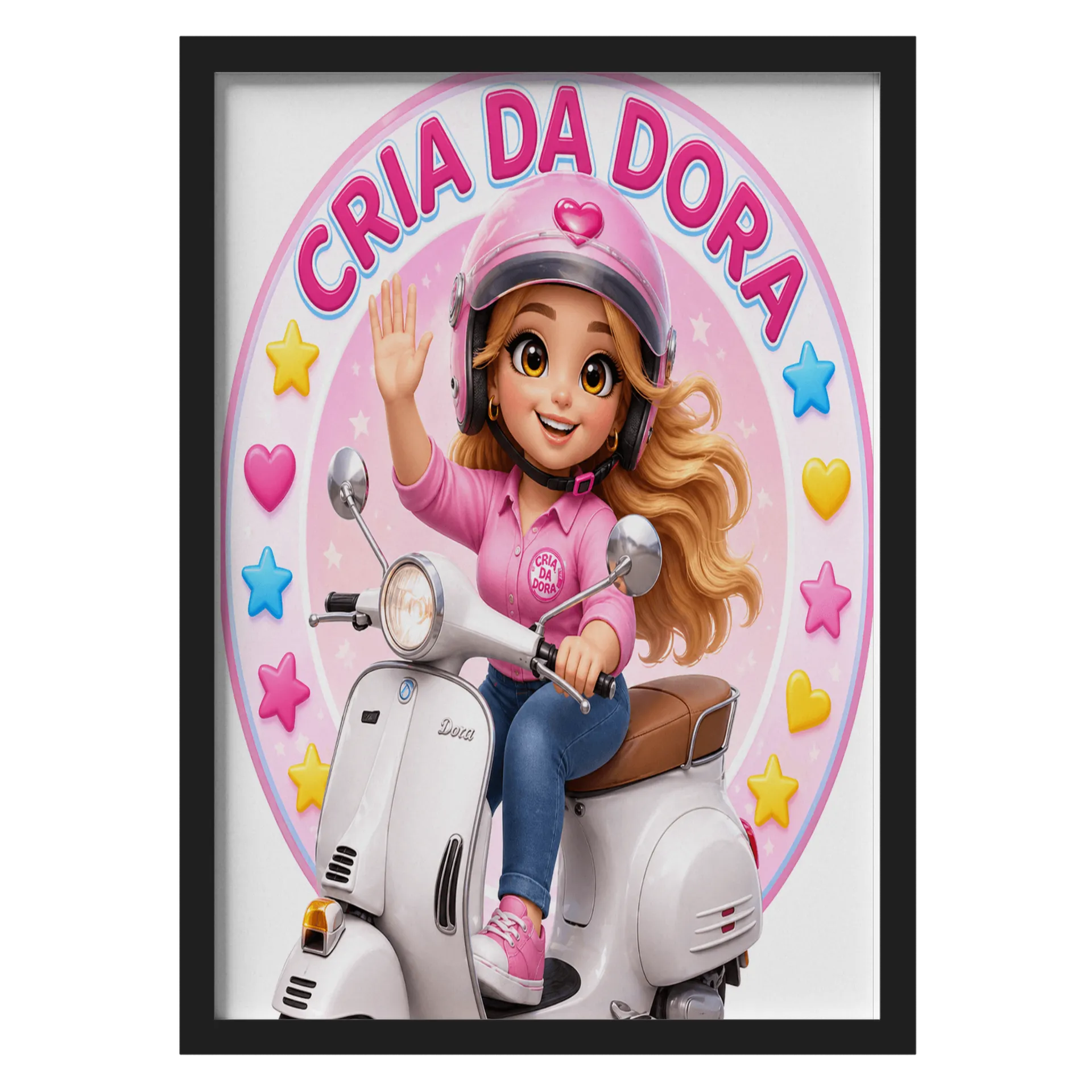 Quadro A3 personalizado de Dorane