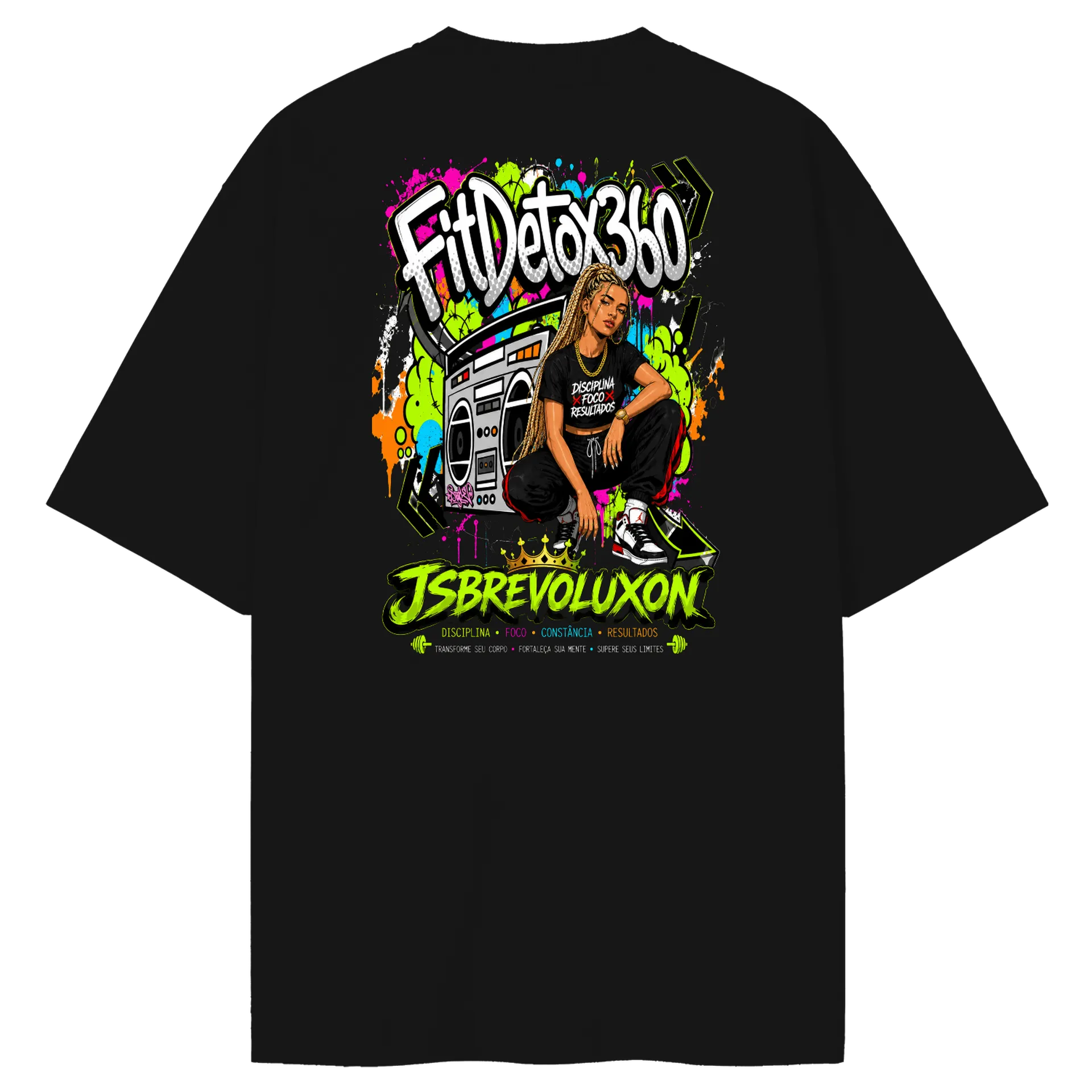 Camiseta Oversized JSB Signature Tee - Imagem 2