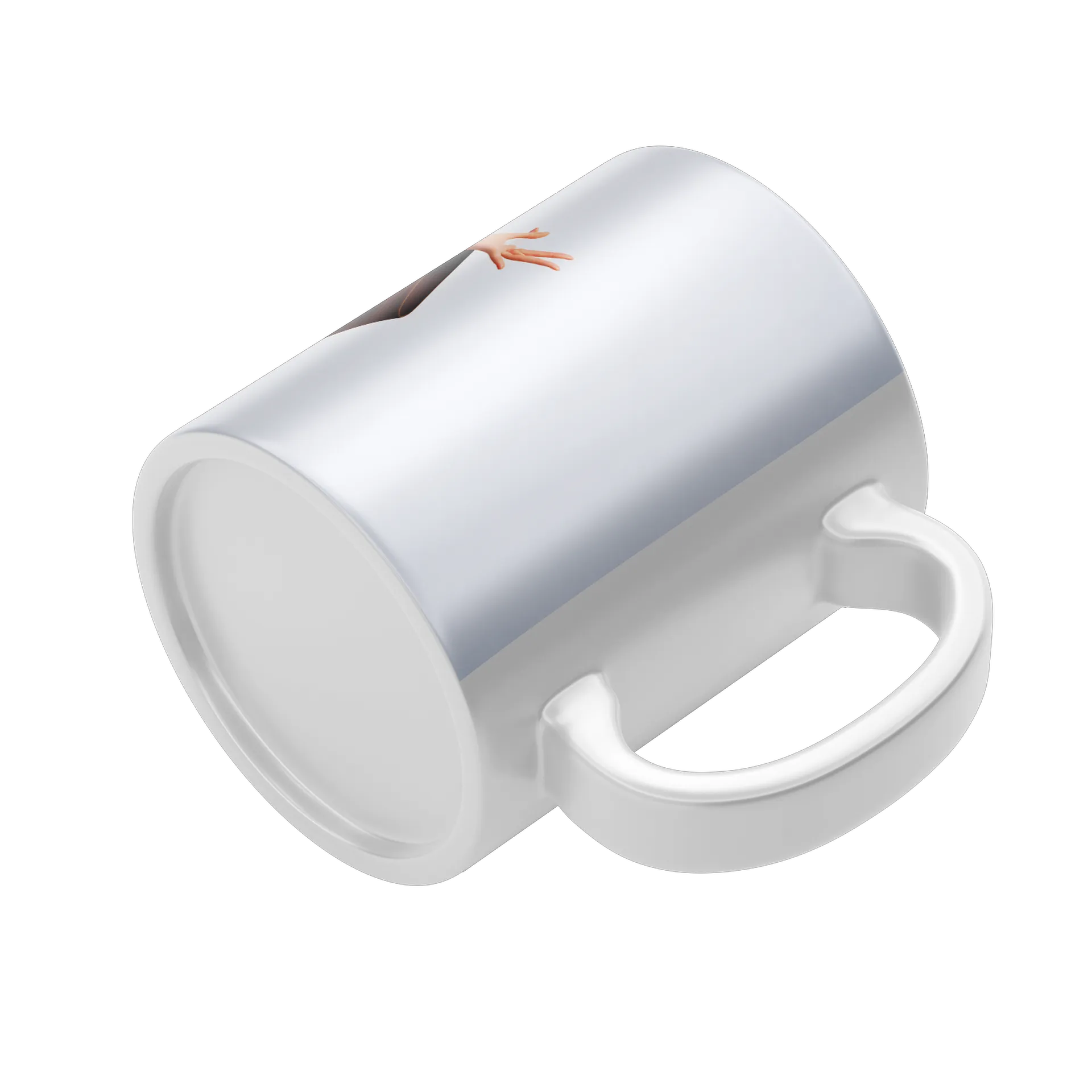 Caneca Freira Cartoon 3D em Hábito Marrom 325ml - Imagem 4