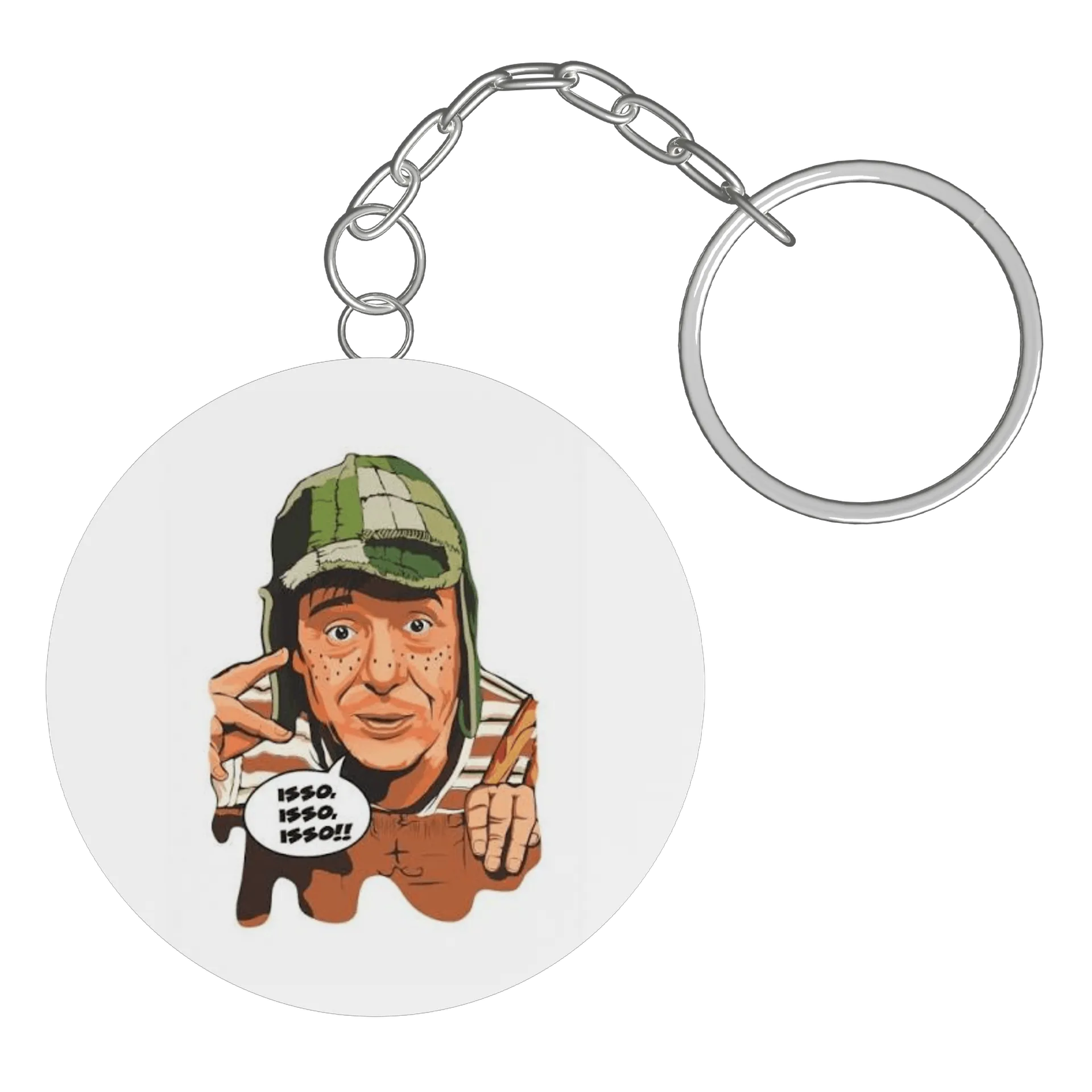 Chaveiro personalizado Chaves de Marcos Caroço Geek — imagem 2 de 3
