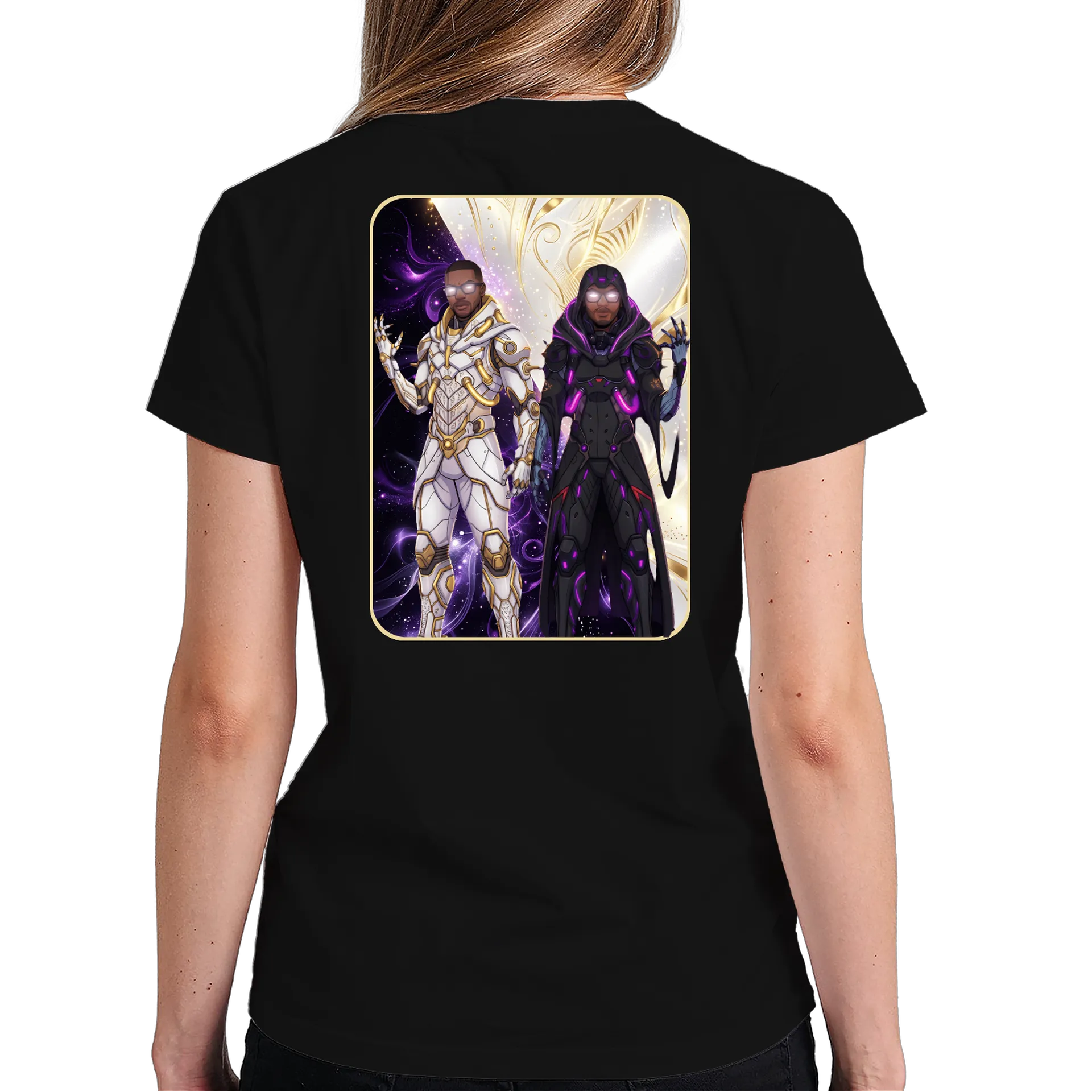 Camiseta Personalizada Preto 100% Algodão - Imagem 6