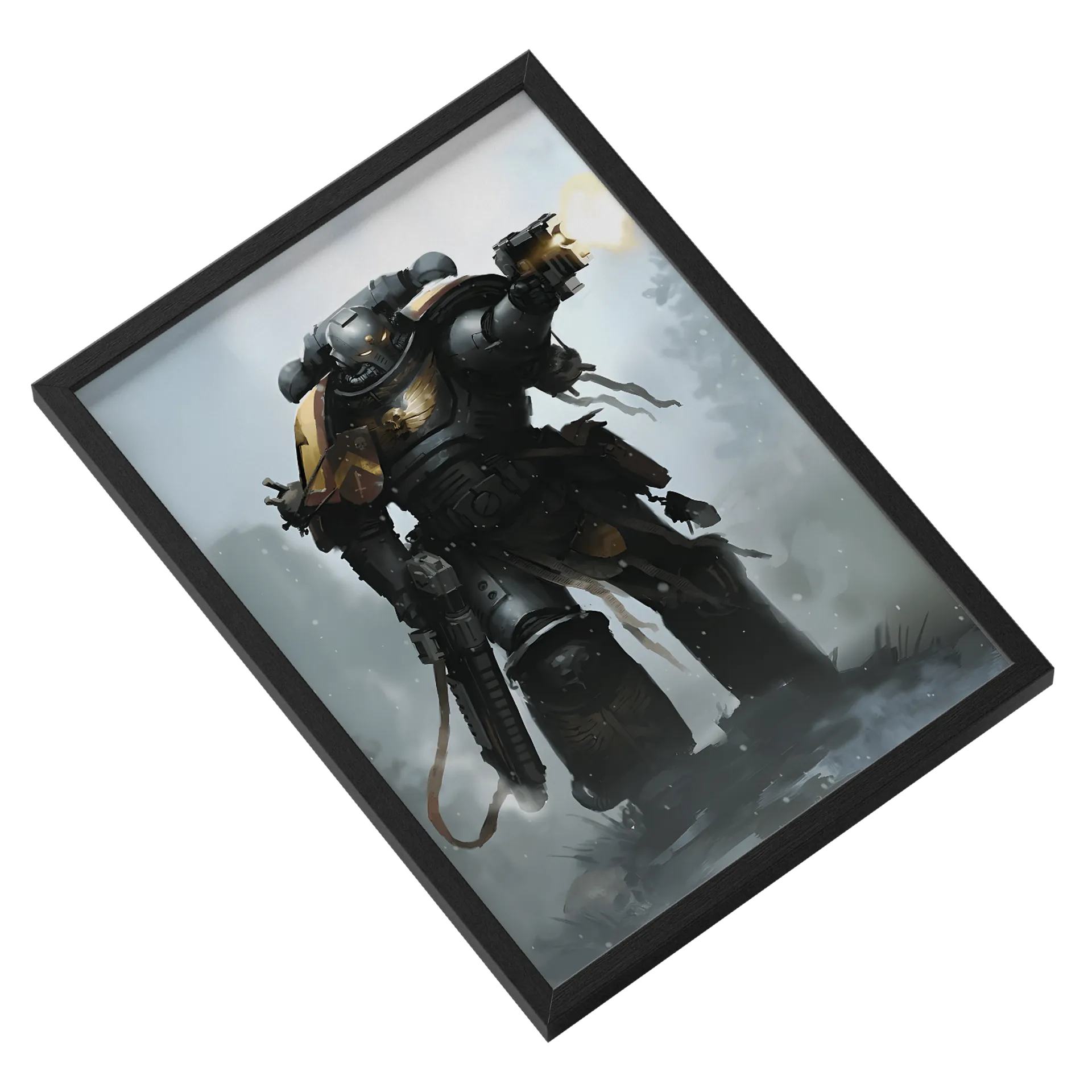 Quadro A3 Space Marine Com Vidro - Imagem 2