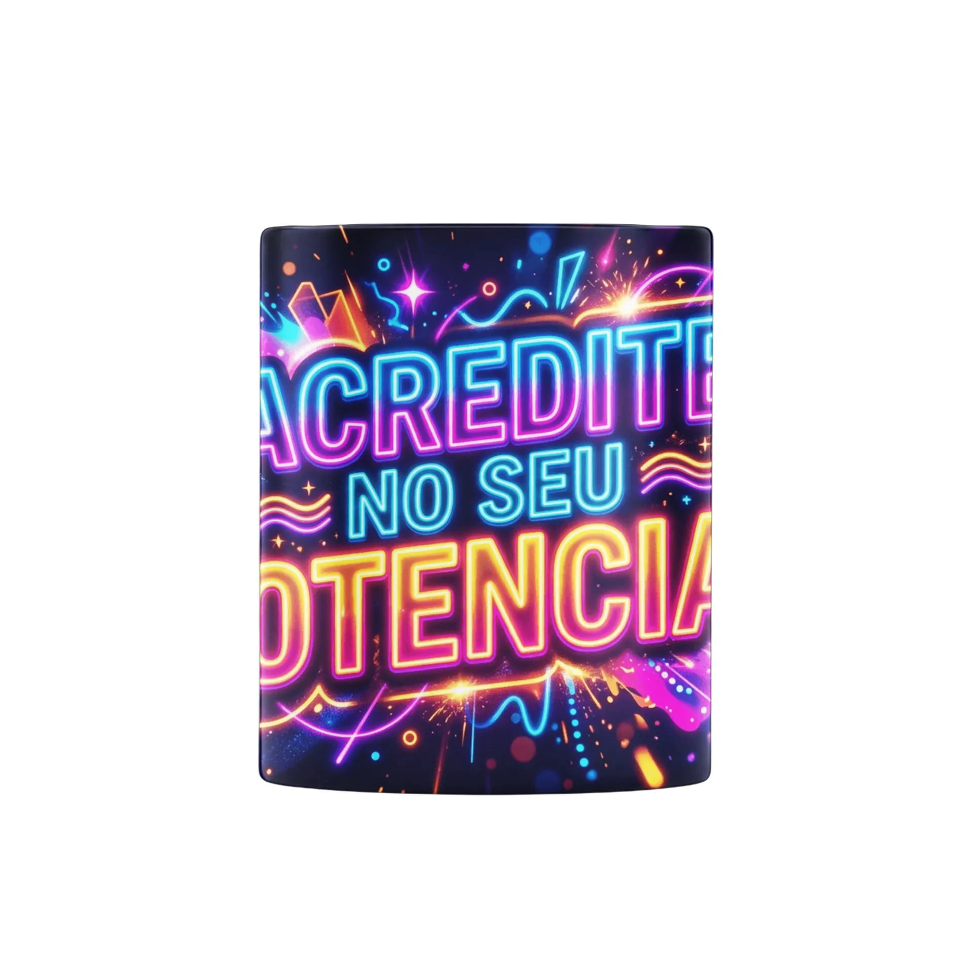 Caneca Estampa Tipográfica 'Acredite no Seu Potencial' 325ml - Imagem 2