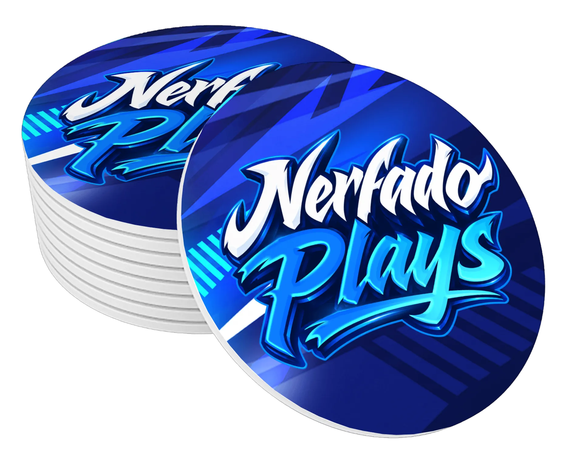 Porta-copos Nerfado Plays - Imagem 1