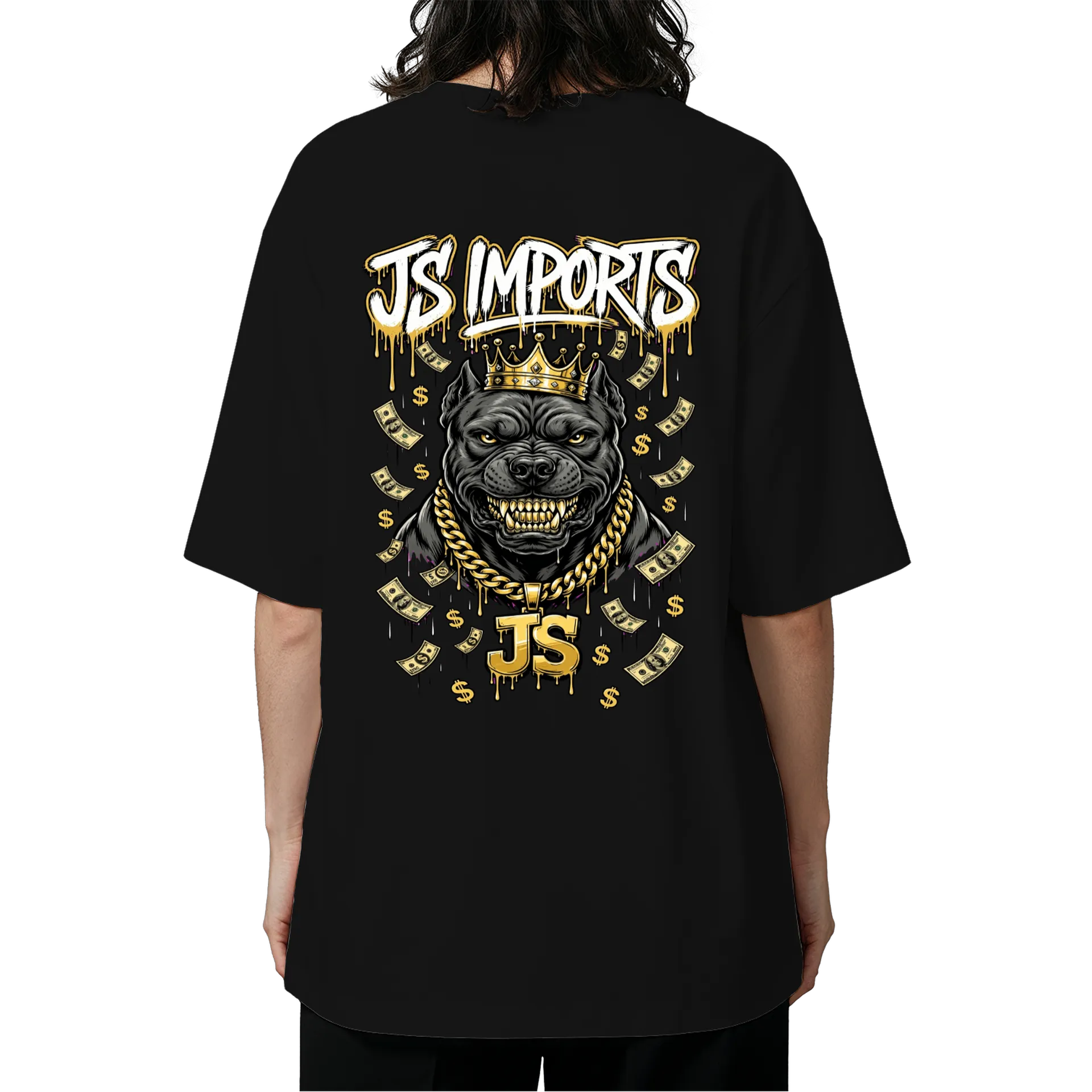 Camiseta Oversized de JS  — imagem 5 de 6