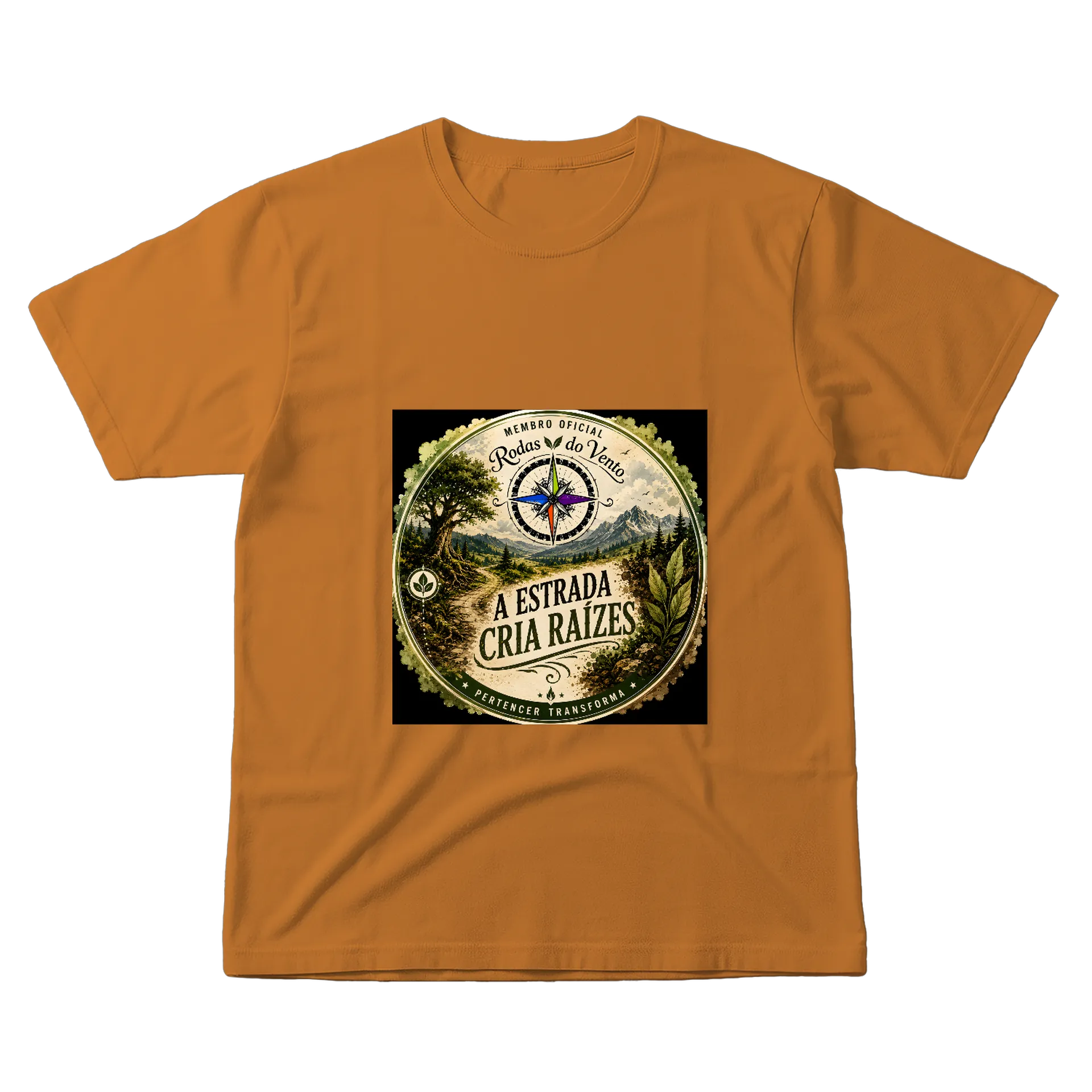 Camiseta Criando Raizes de RodasdoVento — imagem 1 de 6