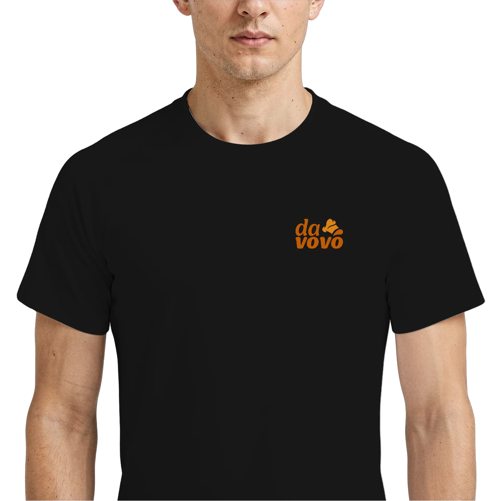 Camiseta Dry Fit Logo Dans VoVô Estampa Laranja Respirável - Imagem 4