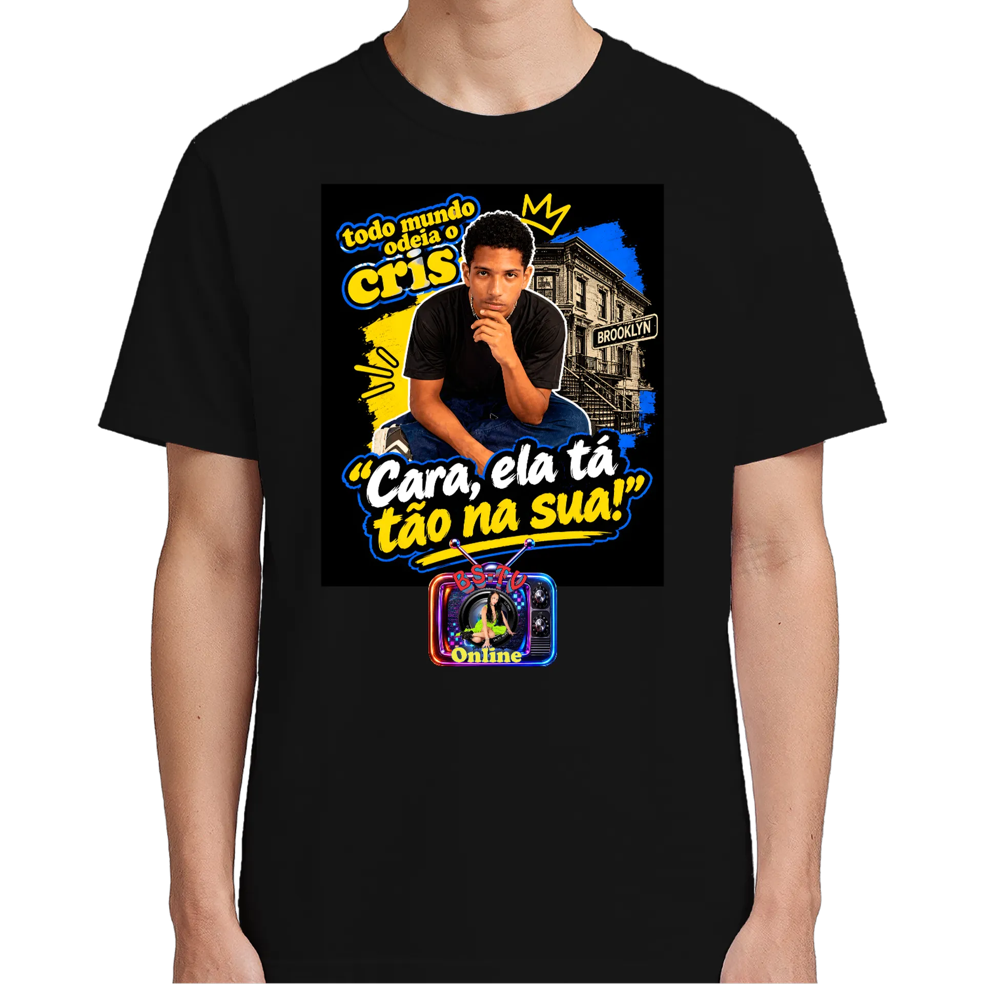 Camiseta personalizada de BS-TV Online — imagem 4 de 6