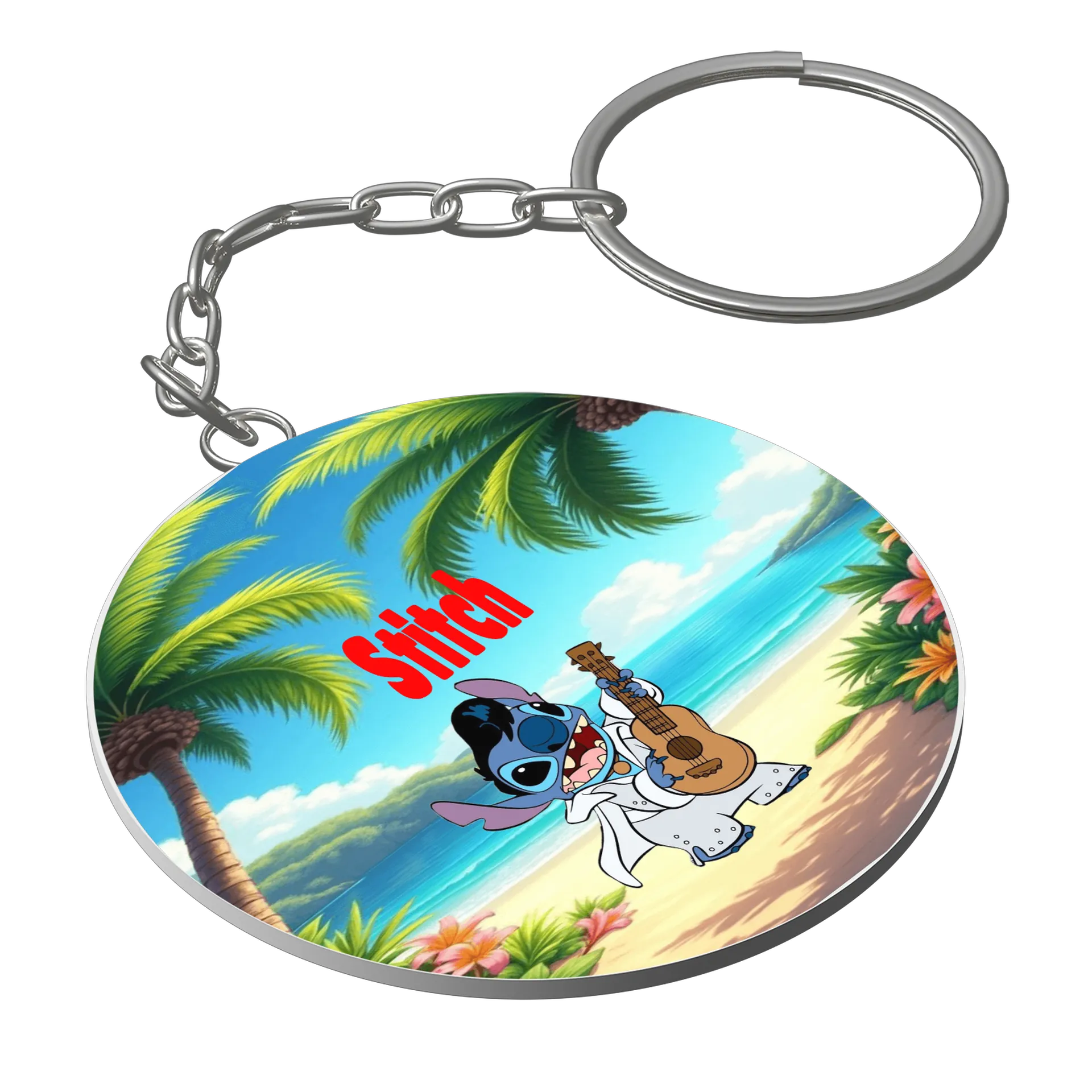 Chaveiro stitich personalizado - Imagem 1