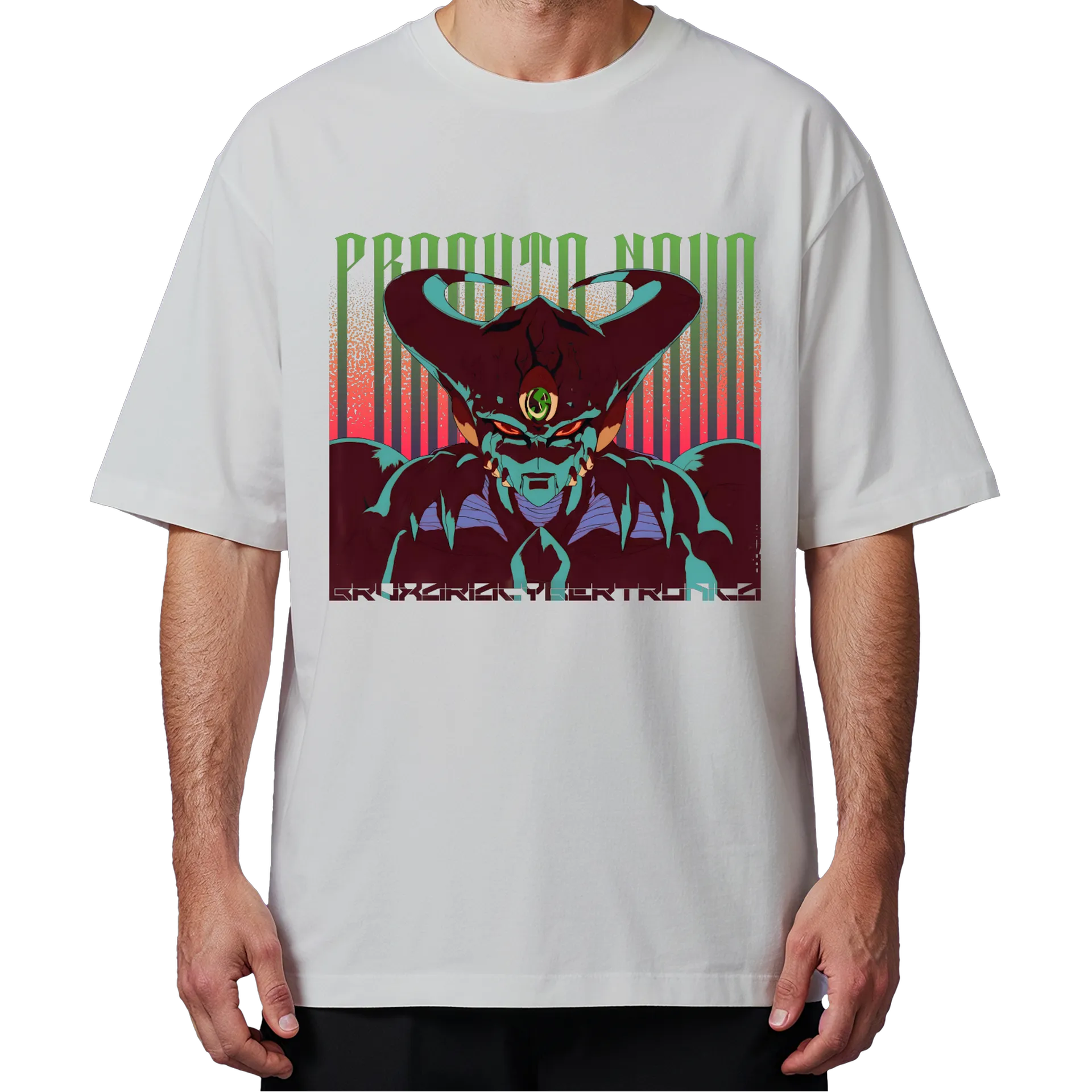 Oversized PRODUTO NOVO Branca (Estampa na Frente) de BRVXO — imagem 4 de 6