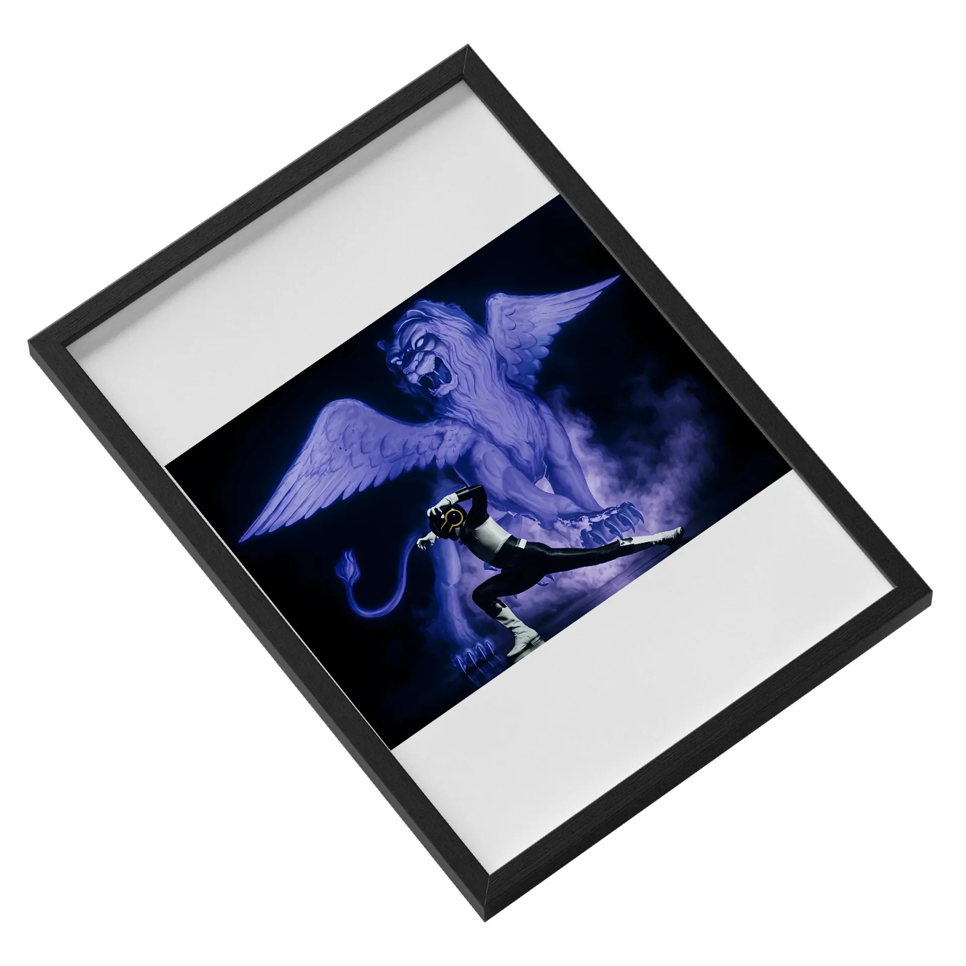 Quadro A3 Com Vidro - Change Griffon de Welington — imagem 2 de 3