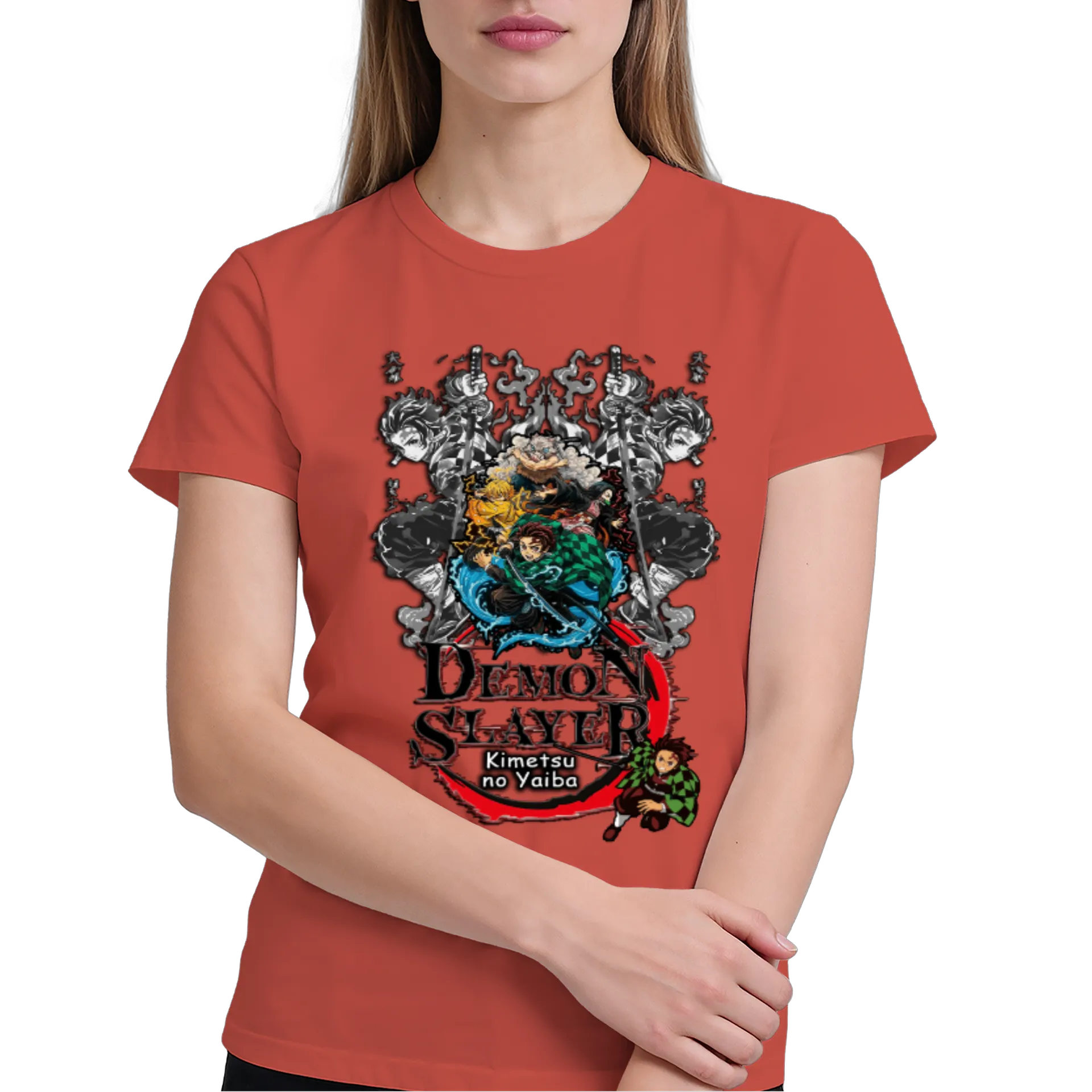 Camiseta (unissex) Demon Slayer - Imagem 4
