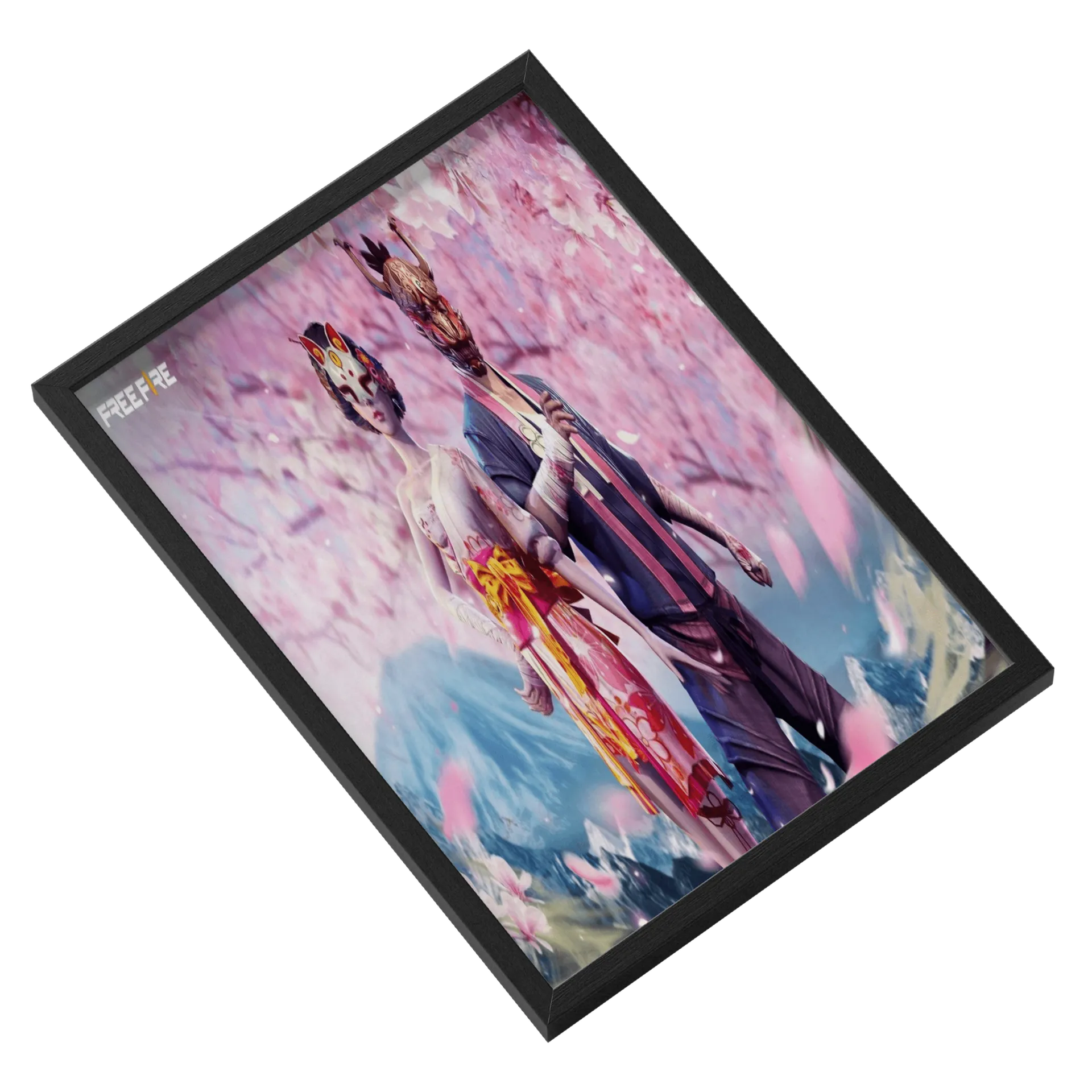 Quadro A3 personalizado FREE FIRE - Imagem 2