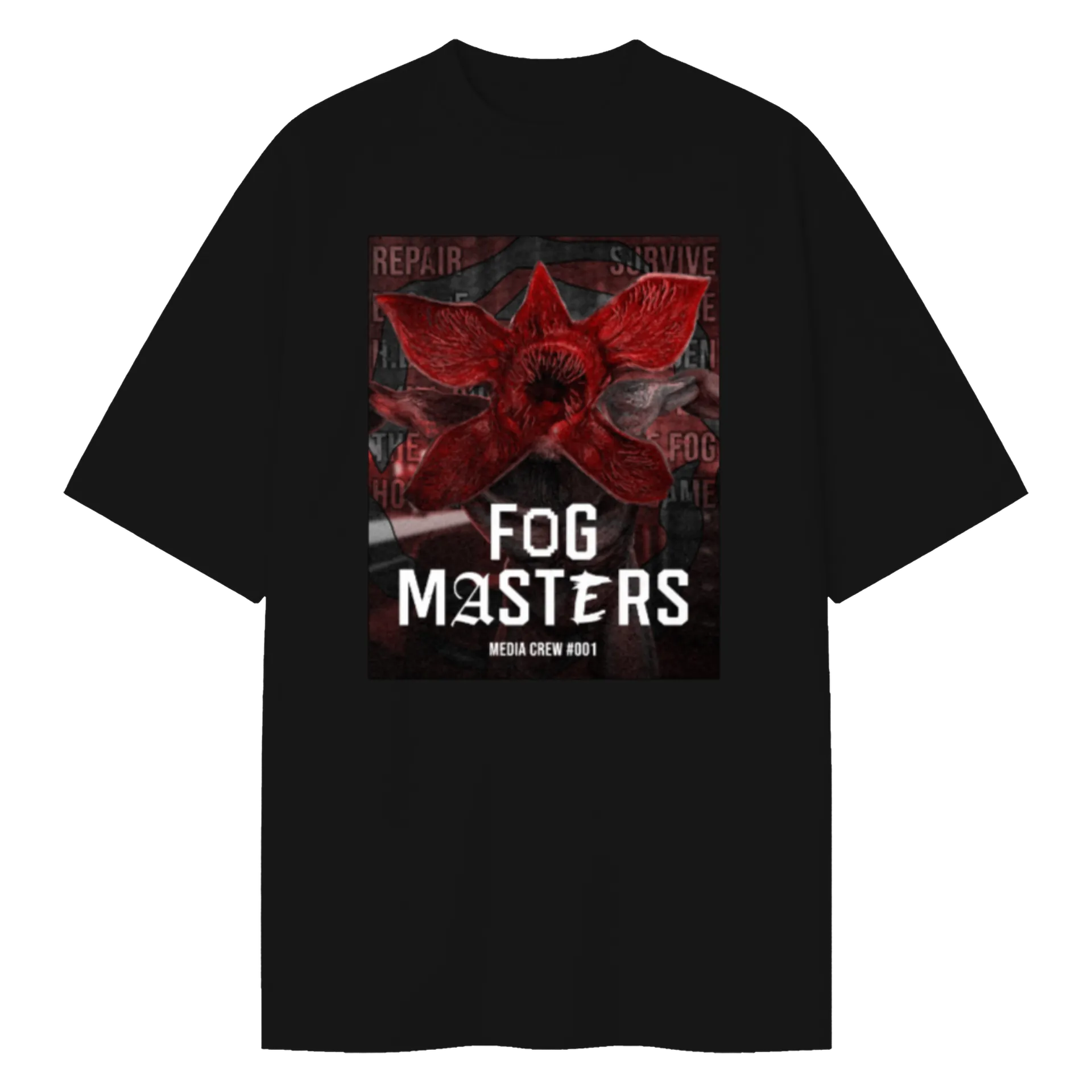 Camiseta Oversized Fog Masters Media Crew - Imagem 1