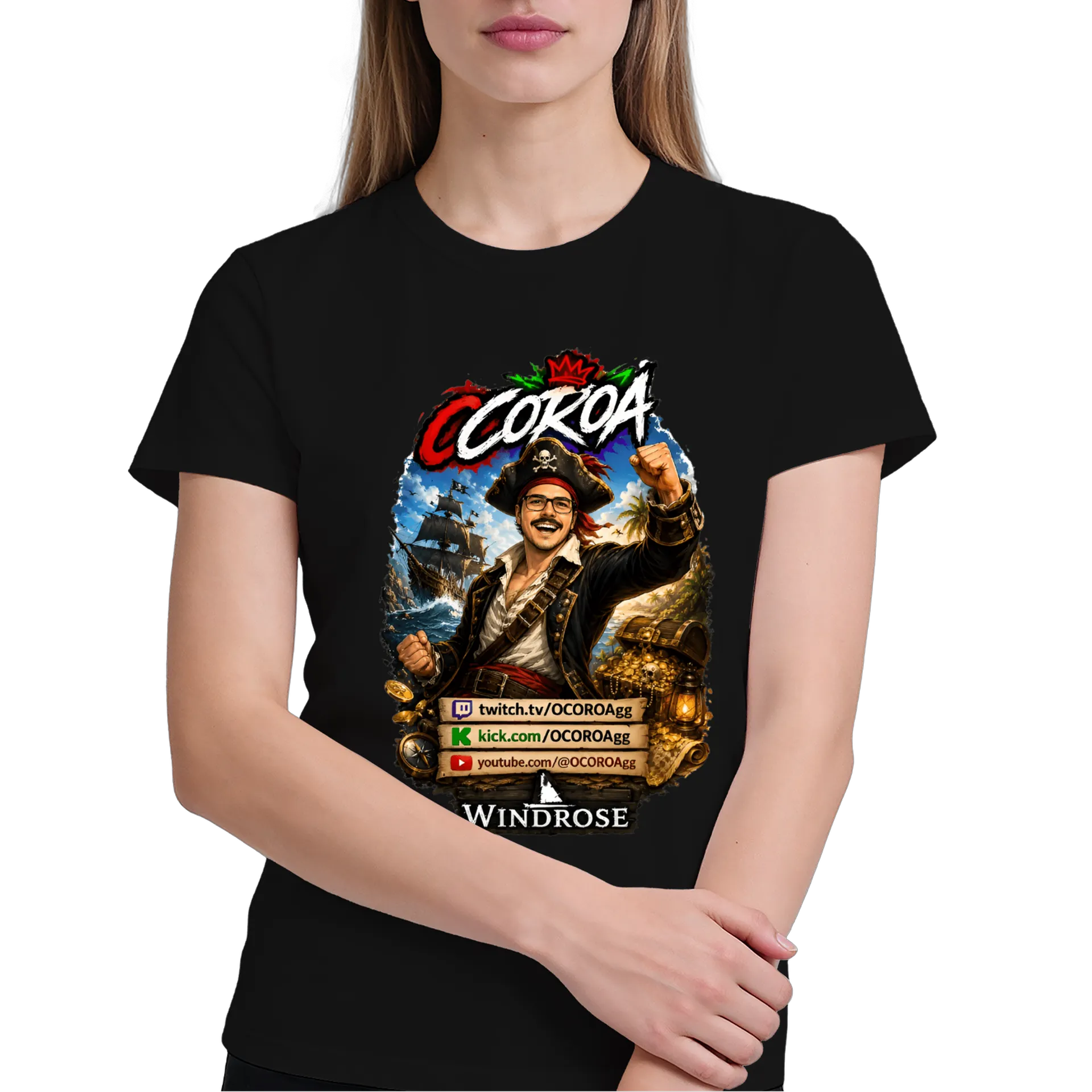 Camiseta: O COROA + Windrose - Imagem 4