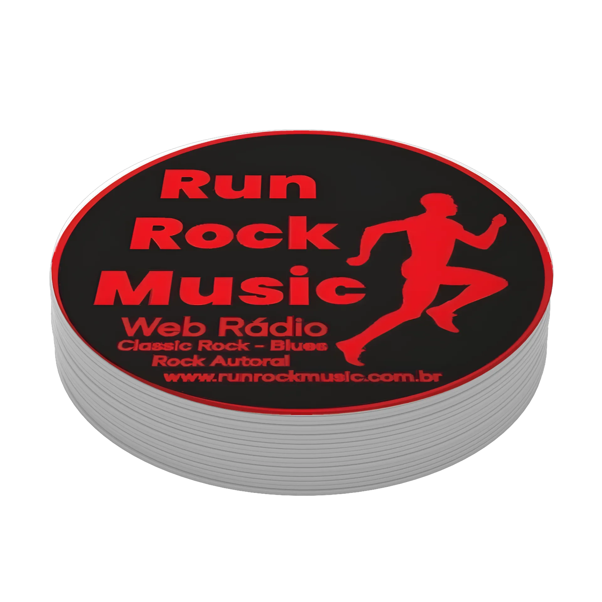 Porta-copo Festa Run Rock Music MDF de RUN ROCK MUSIC — imagem 3 de 3