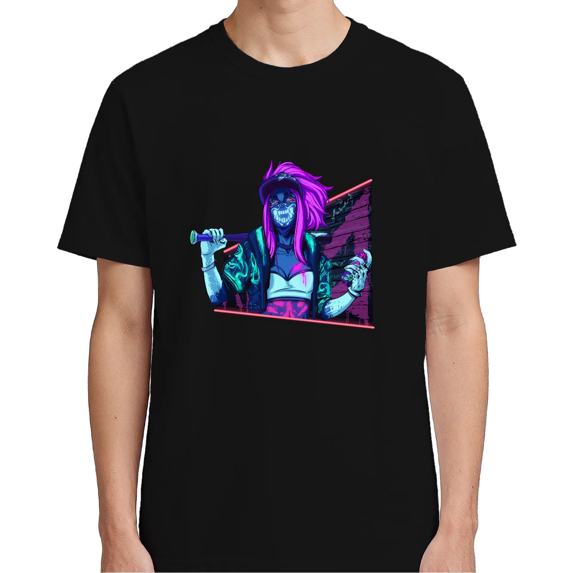 Camiseta Akali Neon - Imagem 5