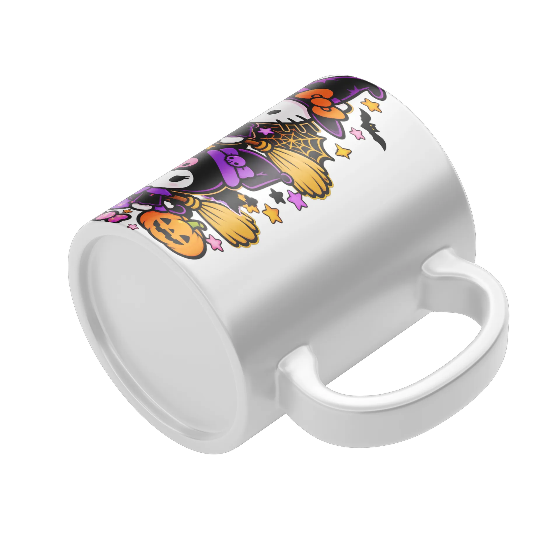 Caneca Hello Kitty Halloween Bruxinha Fofa | de Nerdástico — imagem 4 de 4