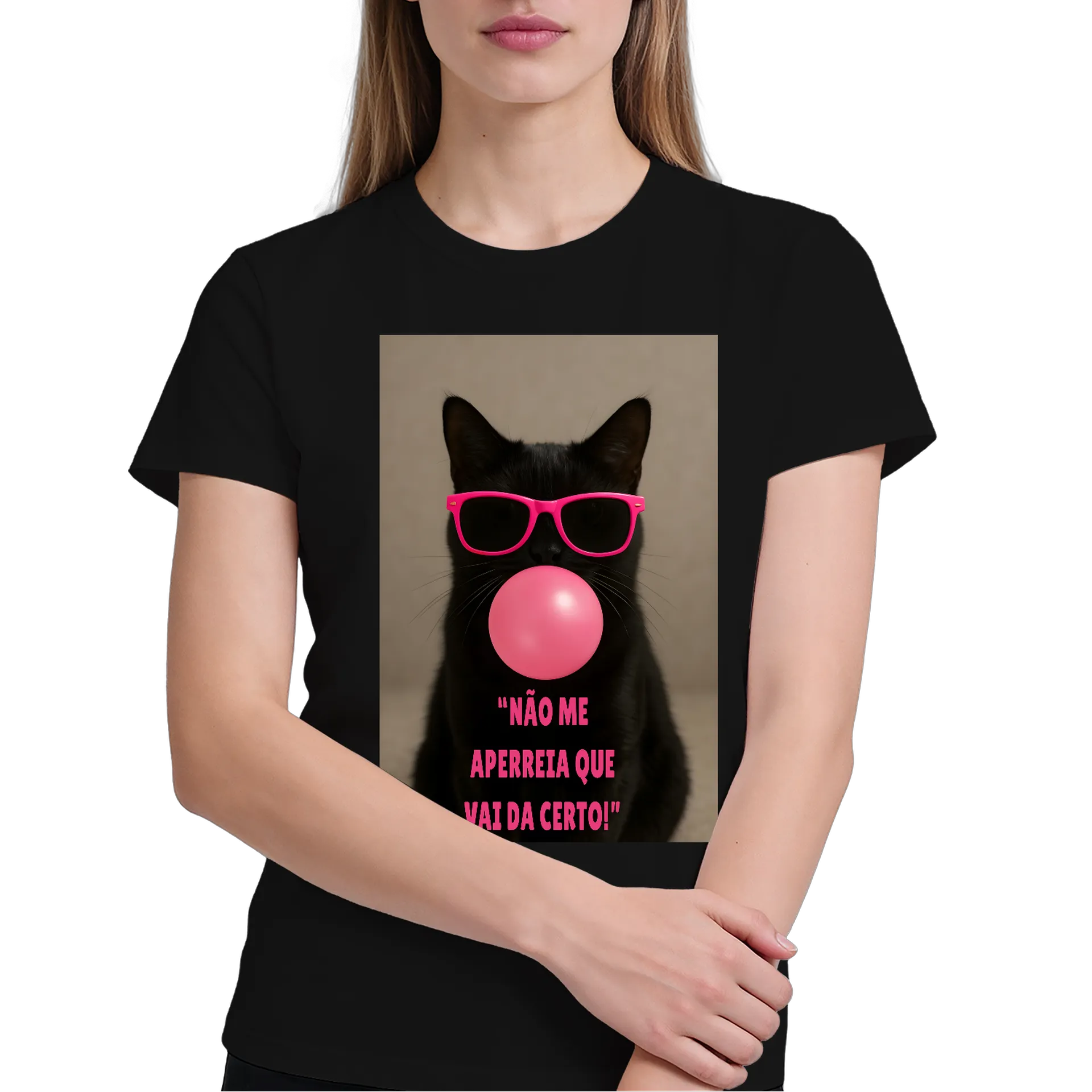Camiseta personalizada de Tem Axé Aqui 📿 — imagem 4 de 6