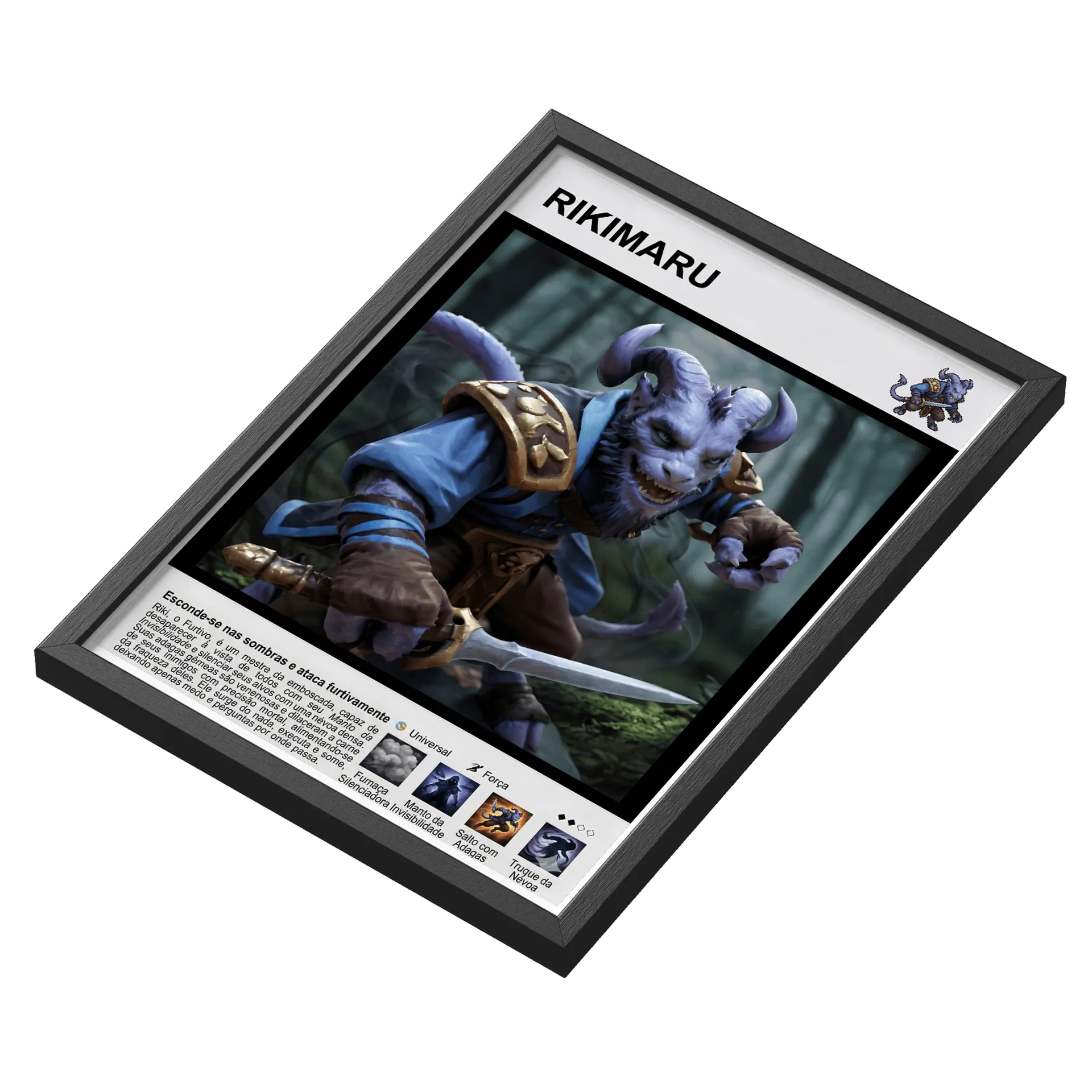 Quadro A3 Rikimaru Exclusivo - Imagem 3