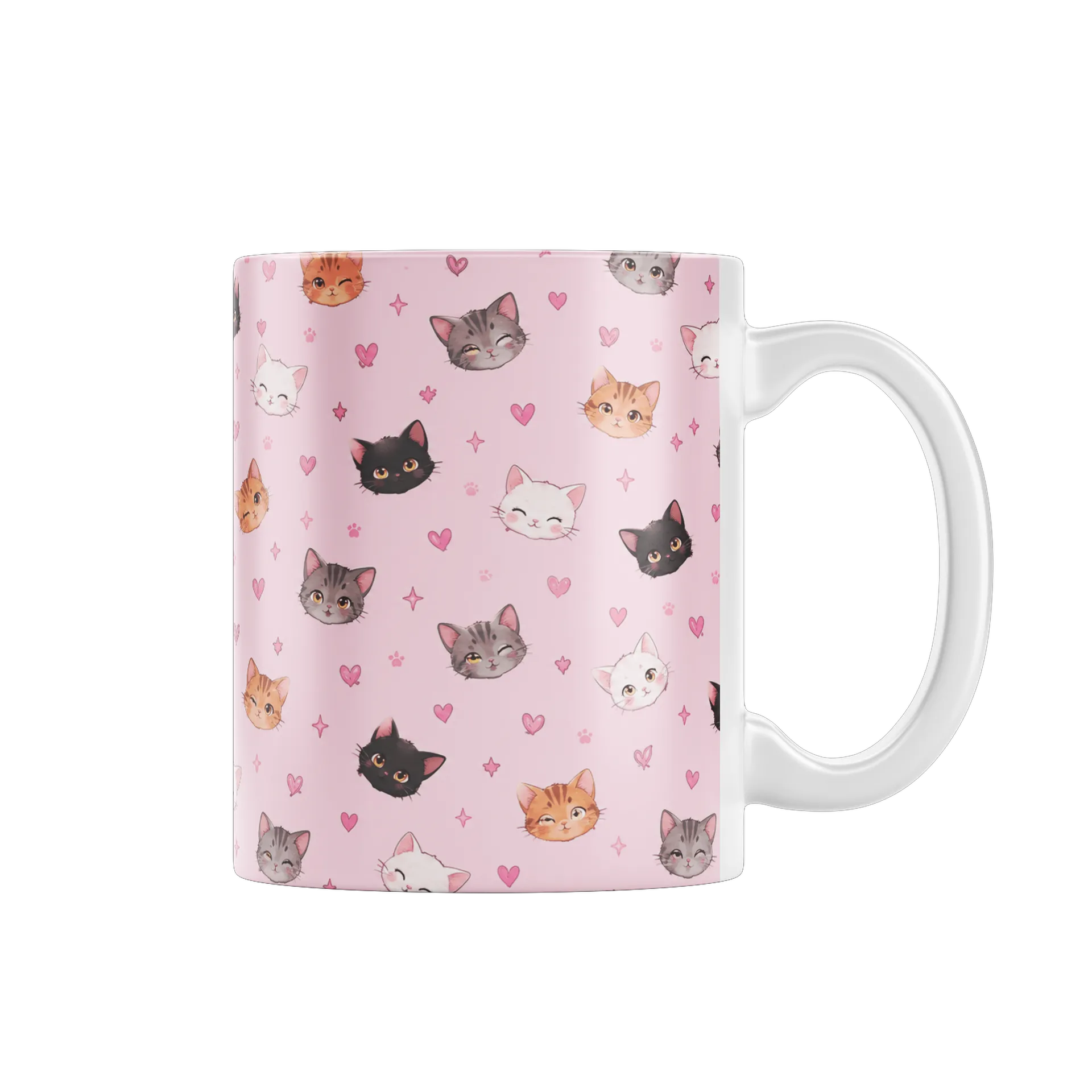 Caneca carinha de gato - Imagem 1