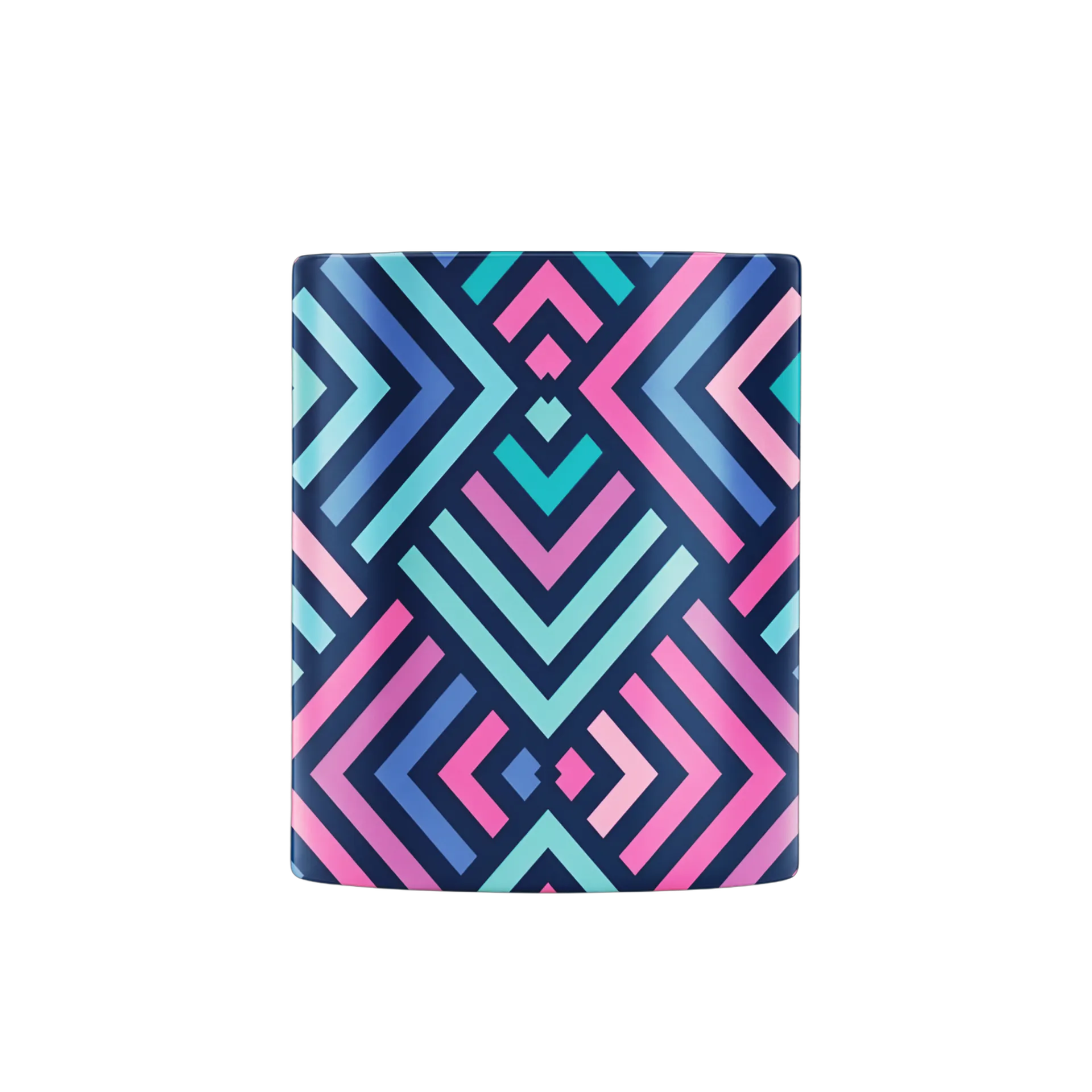 Caneca Estampa Geométrica Neon 325ml - Imagem 2