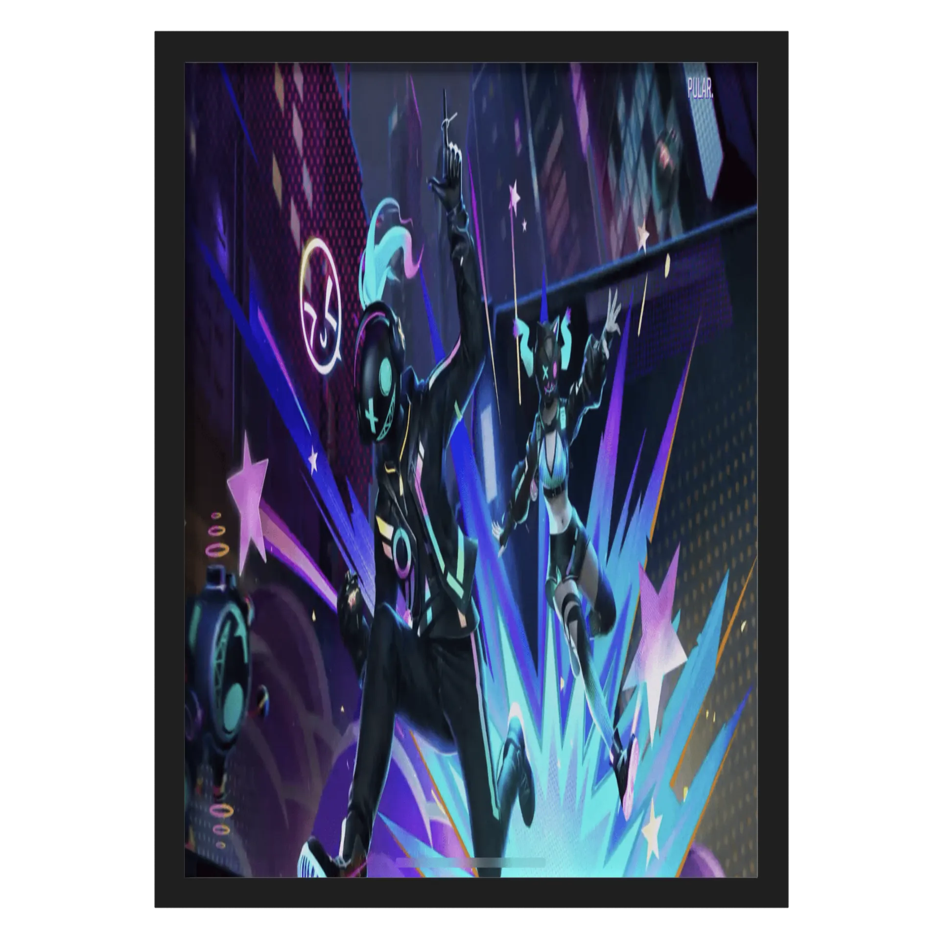 Quadro A3 personalizado FREE FIRE - Imagem 1