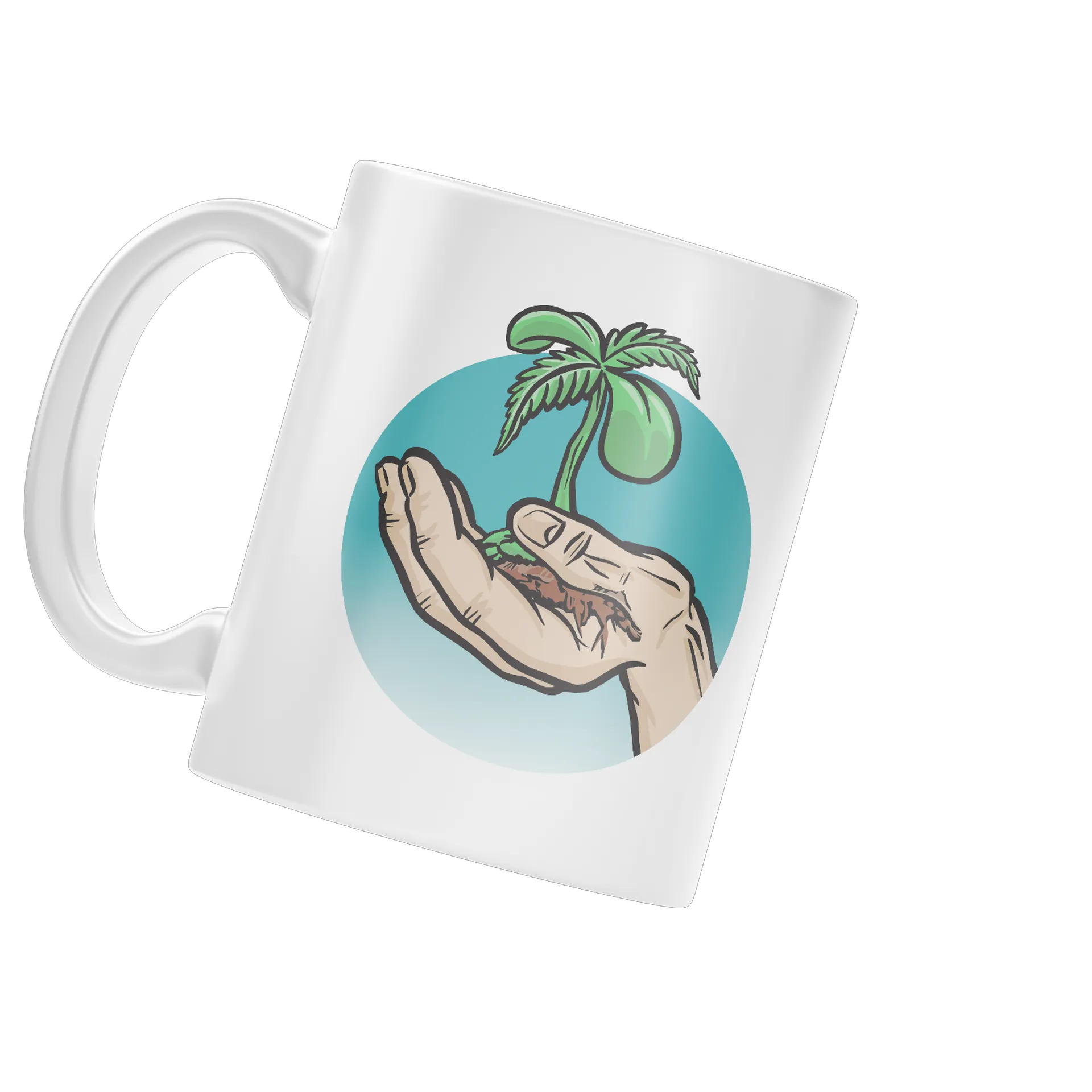 Caneca Porcelana Plantar o bem 325ml - Imagem 3