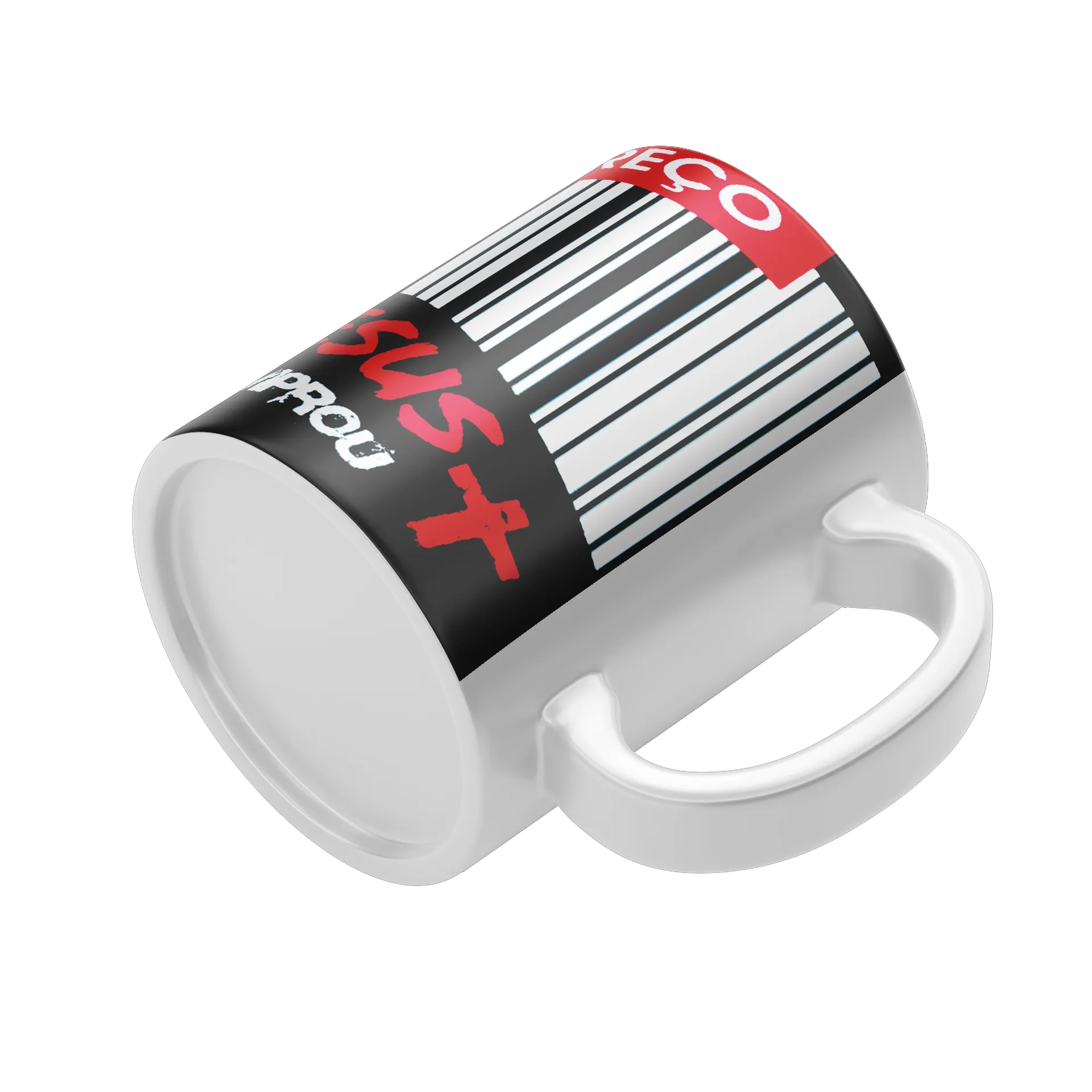 Caneca Porcelana Estampa Jesus Me Comprou 325ml - Imagem 4