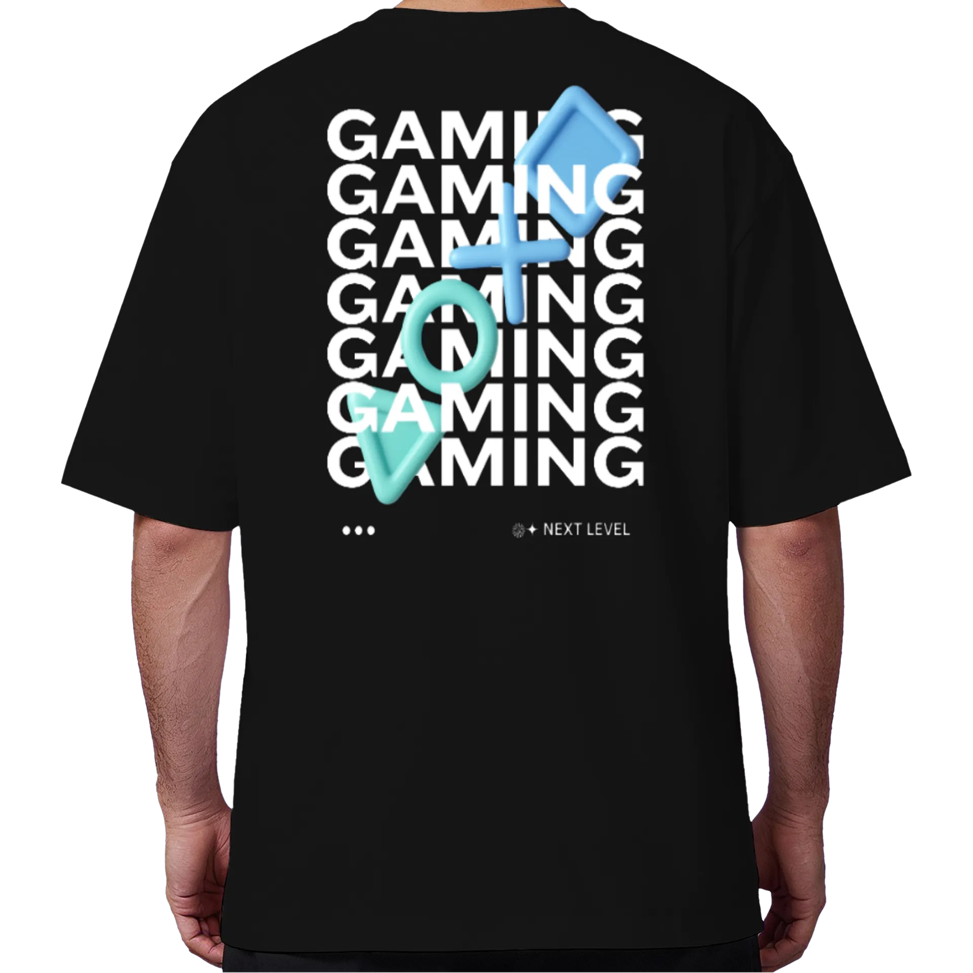 Camiseta Oversized - Gaming 3D - Imagem 6