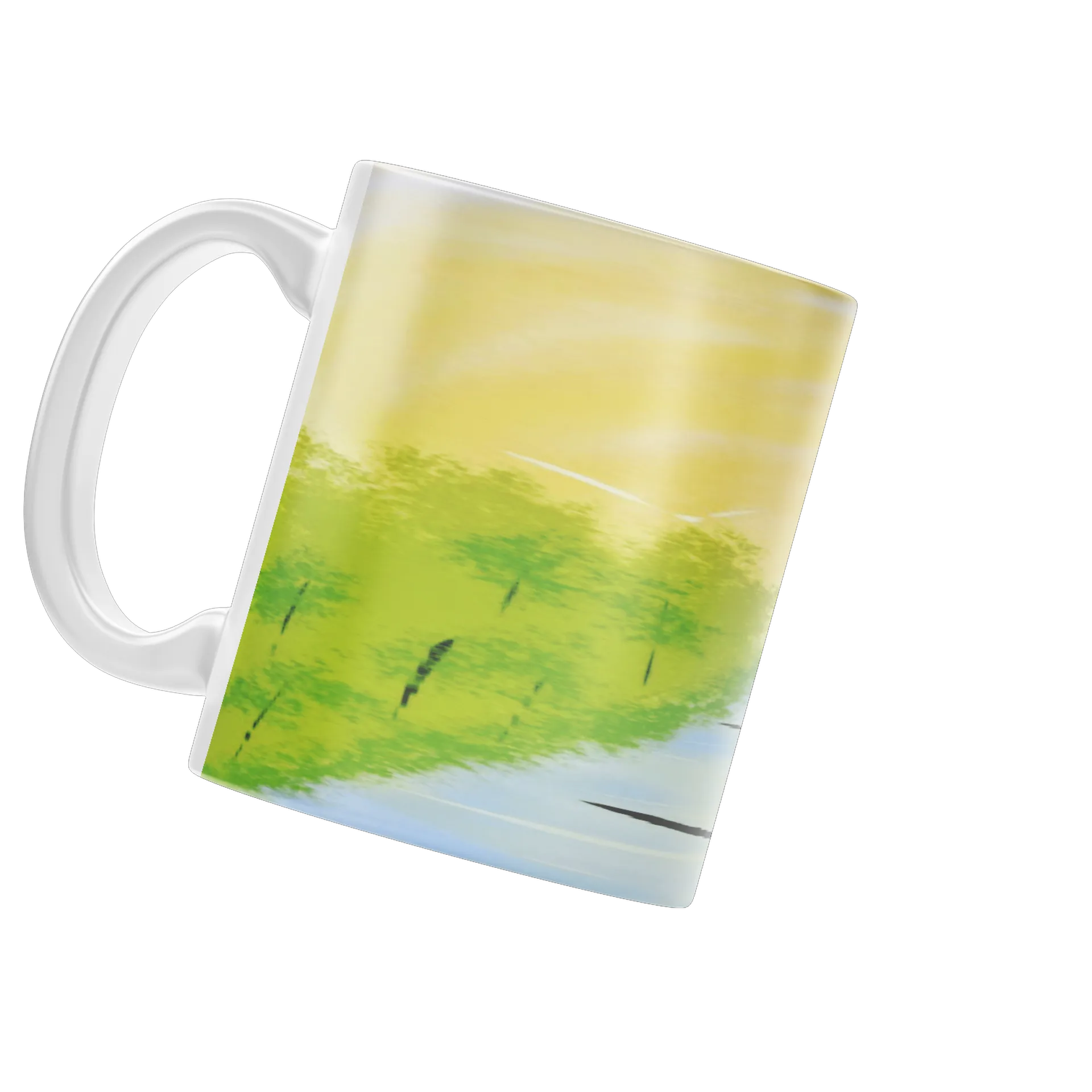 Caneca Paisagem Rural Estrada Entre Campos 325ml - Imagem 2