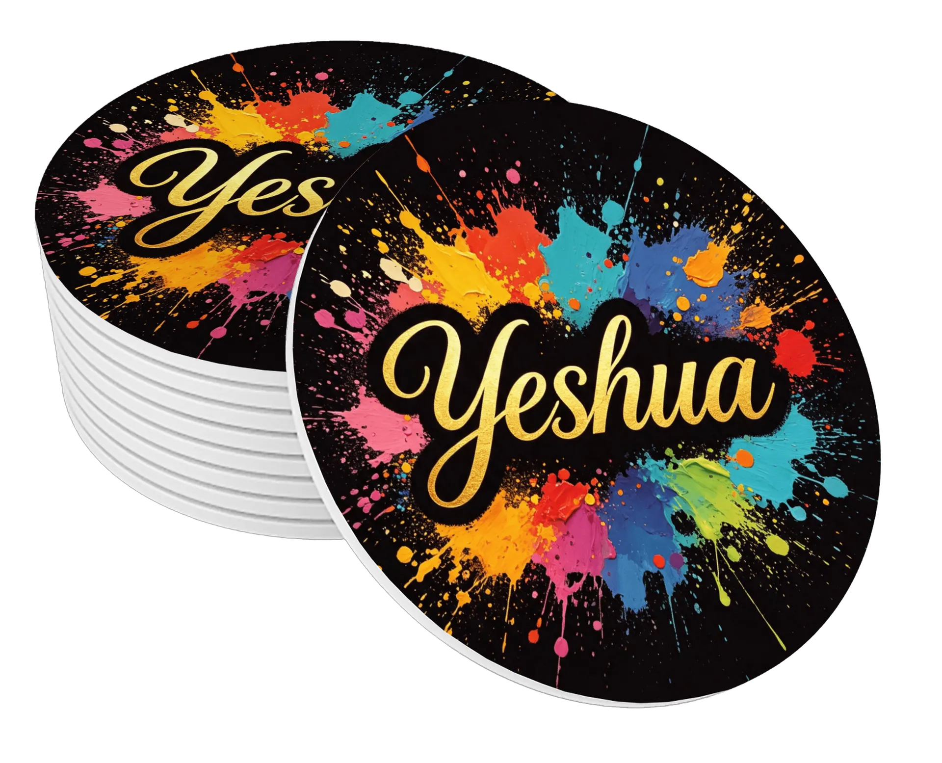 Porta-copo Yeshua MDF - Imagem 1