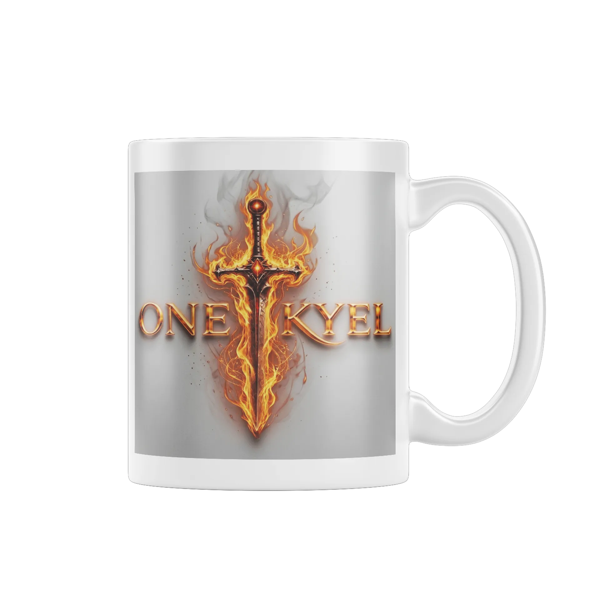 Caneca Porcelana Logotipo One Kyel 325ml - Imagem 1