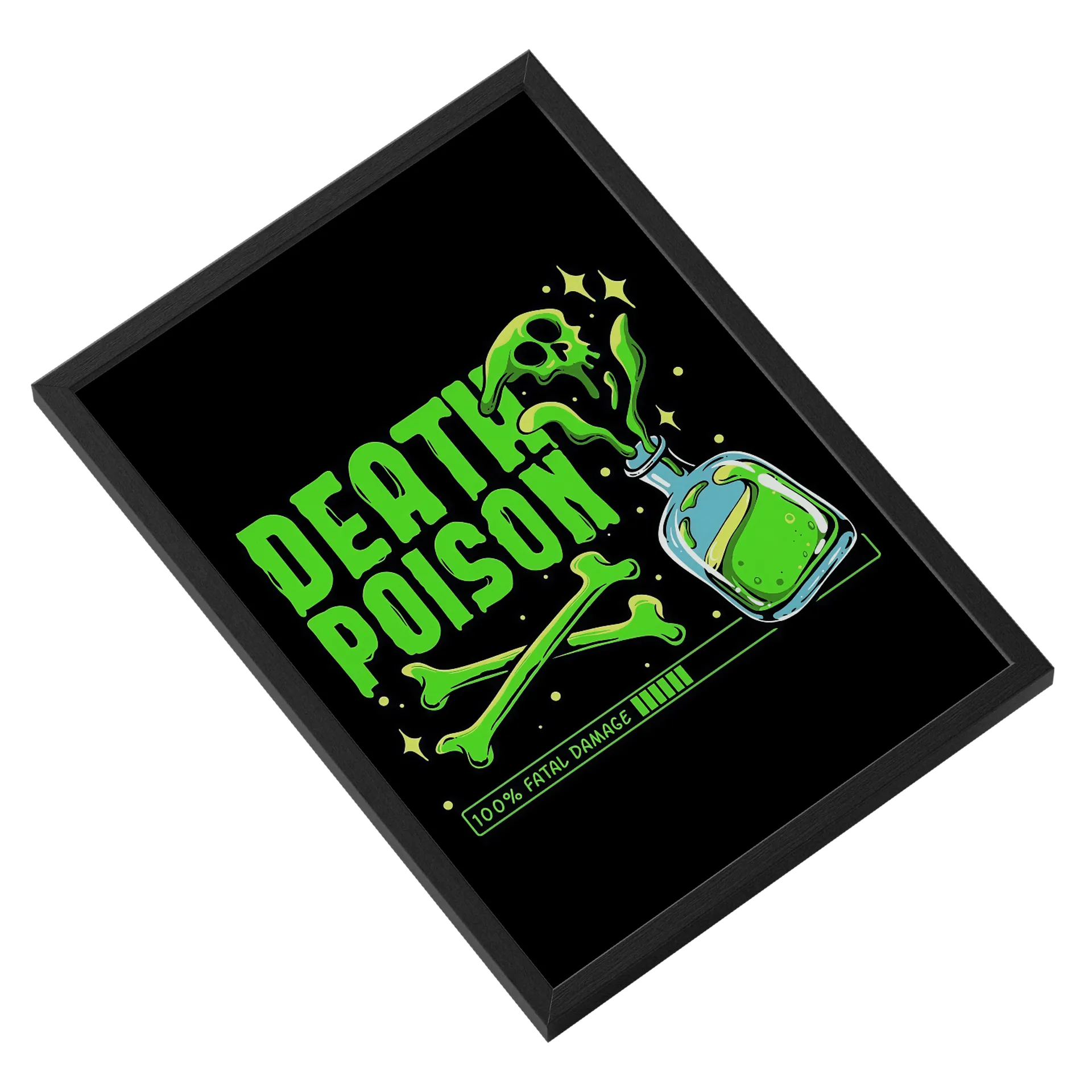 Quadro A3 Death Poison - Imagem 2