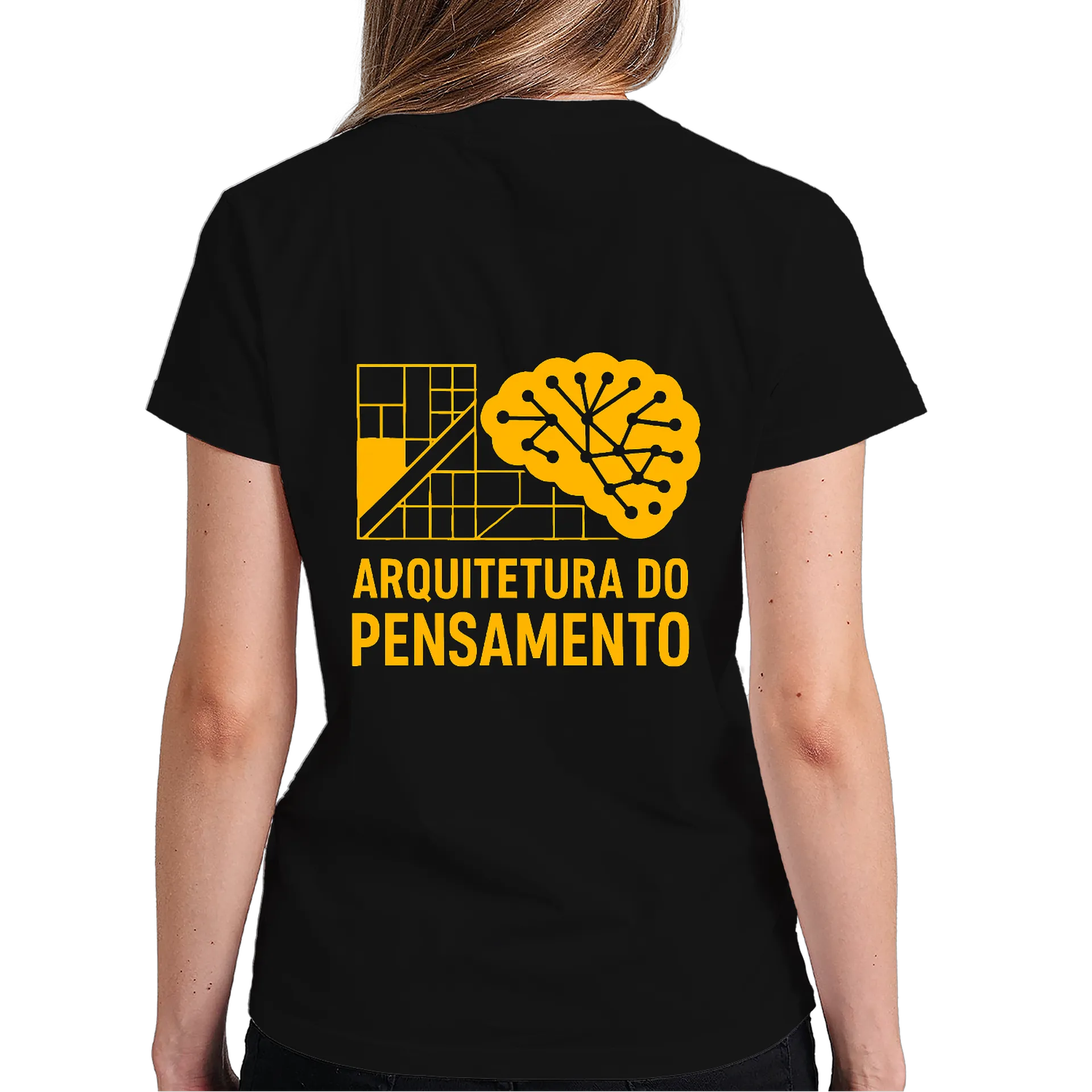 Camiseta Arquitetura do Pensamento 100% Algodão - Imagem 6