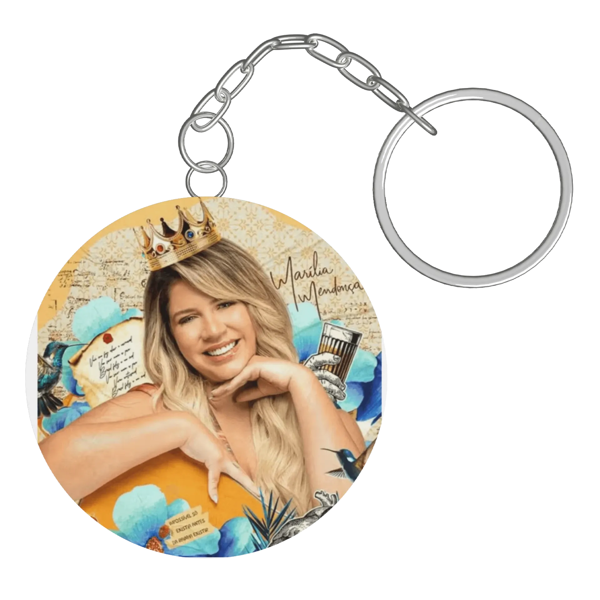 Chaveiro personalizado de Leonardo