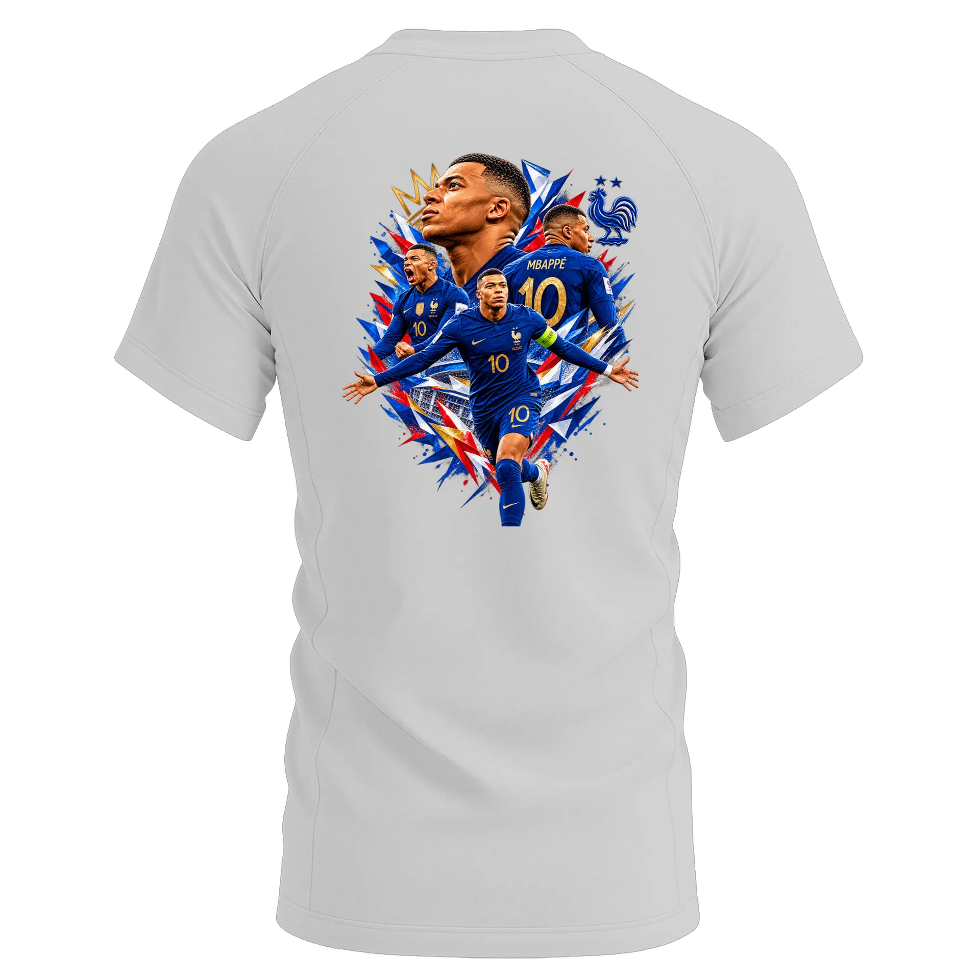 Camiseta Dry Fit Kylian Mbappé Seleção Francesa 100% - Imagem 2