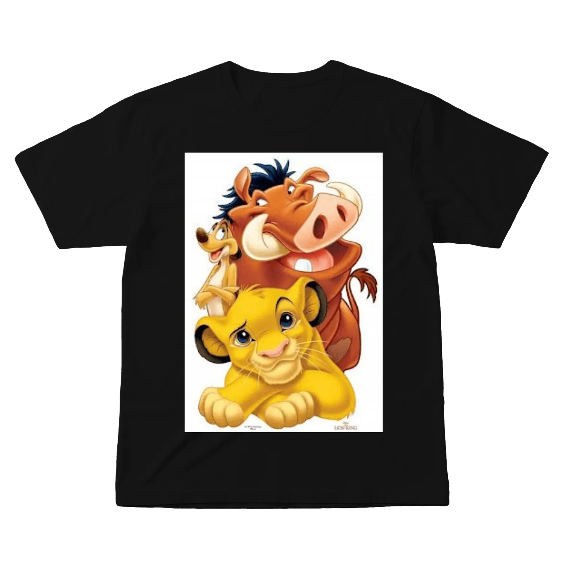 Camiseta Rei Leão 100% Algodão - Imagem 1