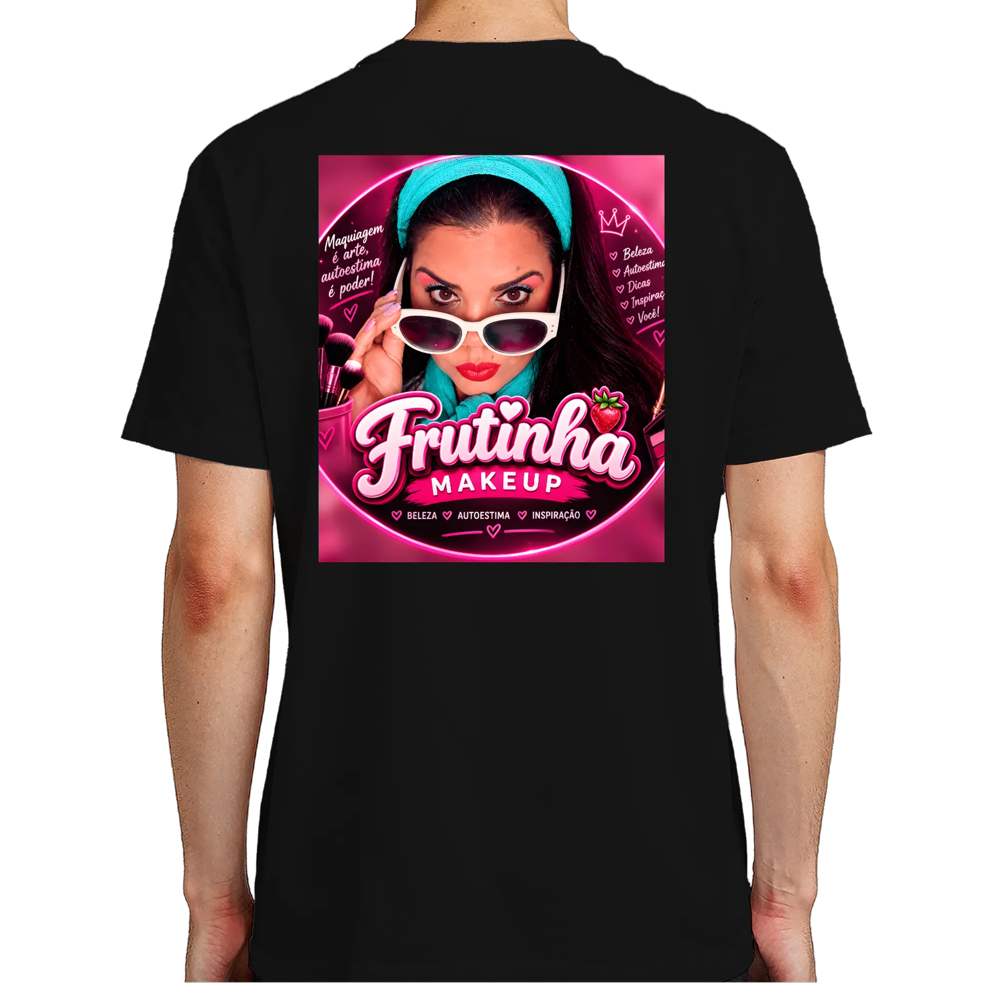 Camiseta personalizada de Frutinha Makeup 🍓 — imagem 6 de 6