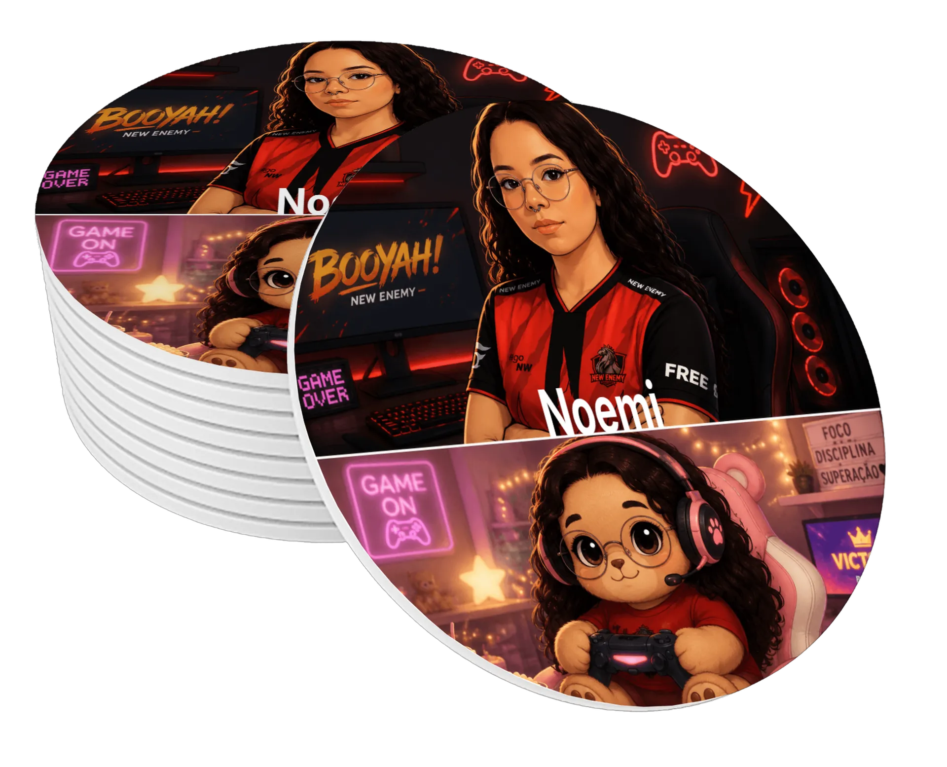 Porta-copos personalizado de Noemi — imagem 1 de 3