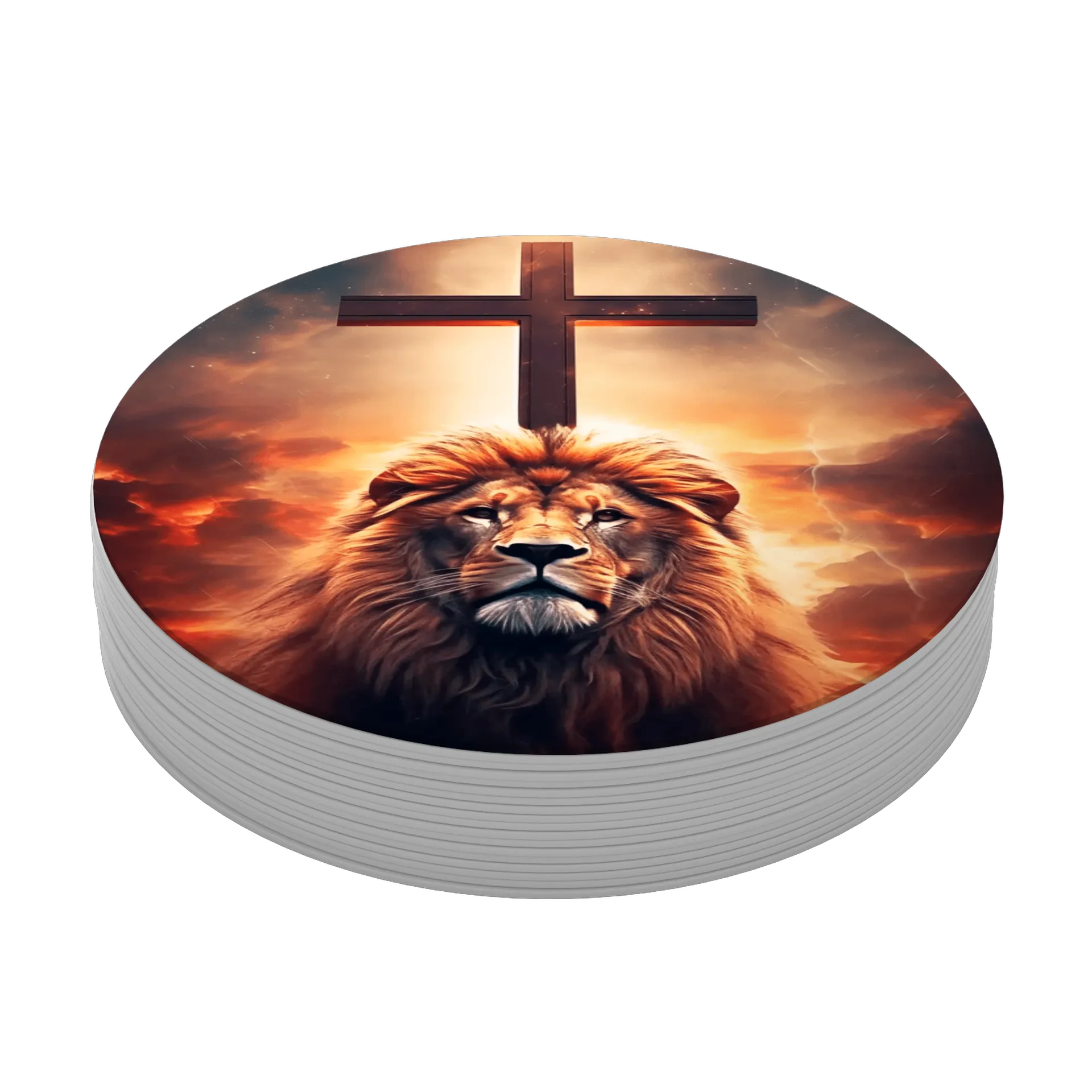 Porta-copos personalizado Leão de Judá - Imagem 4