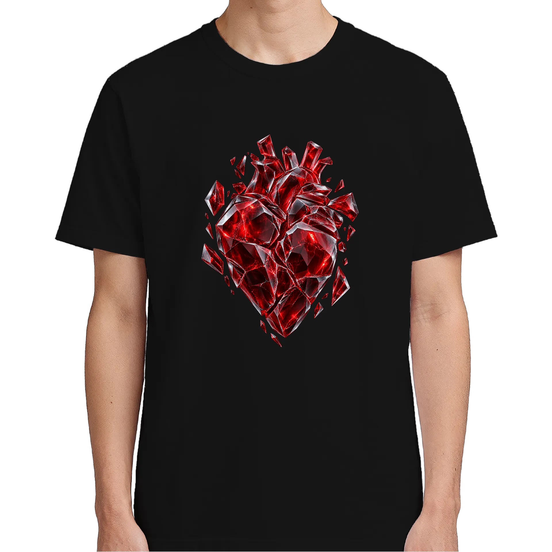 Camiseta Coração de Vidro — Fragmentos - Imagem 4