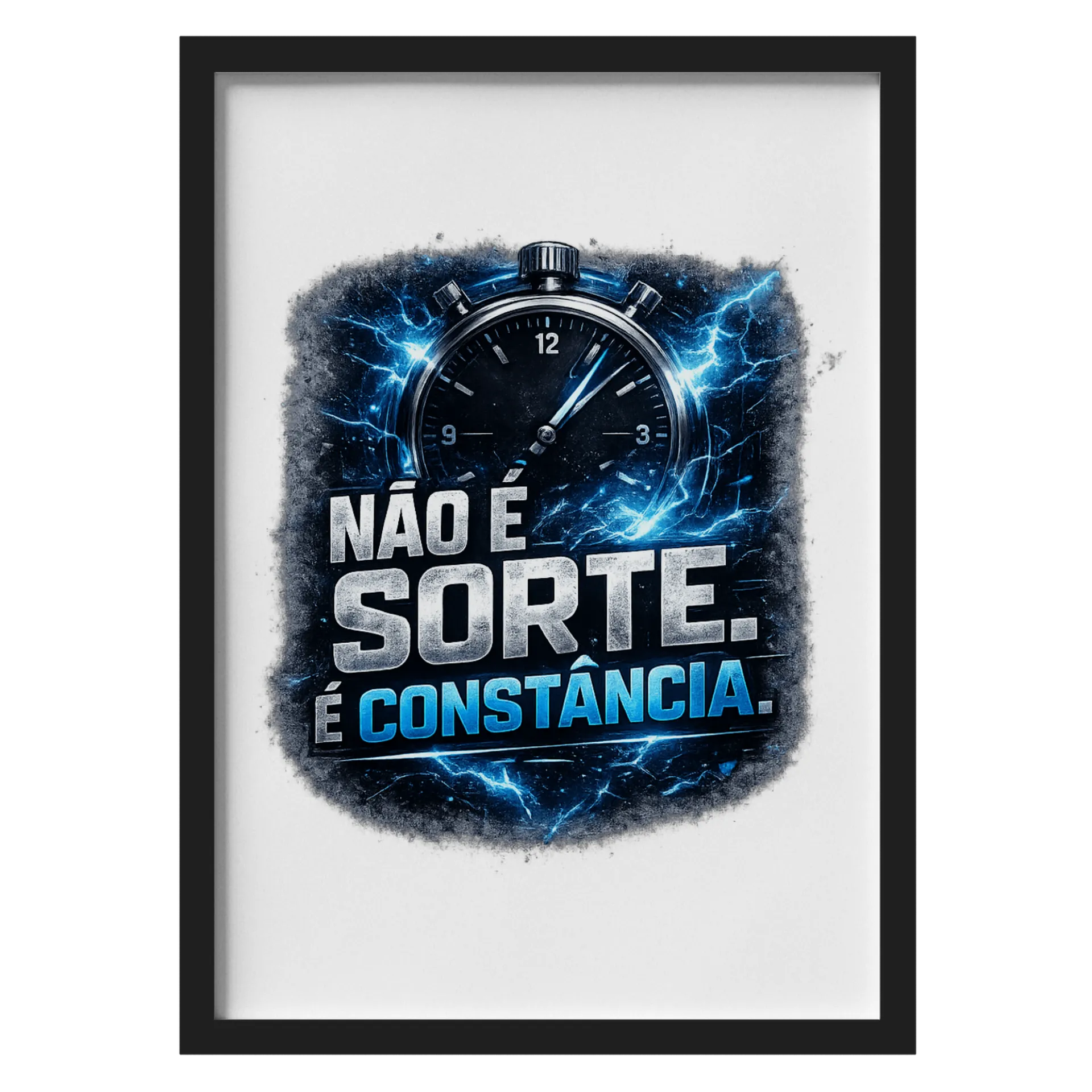 Quadro Constância A3 | Visual Marcas Design - Imagem 1